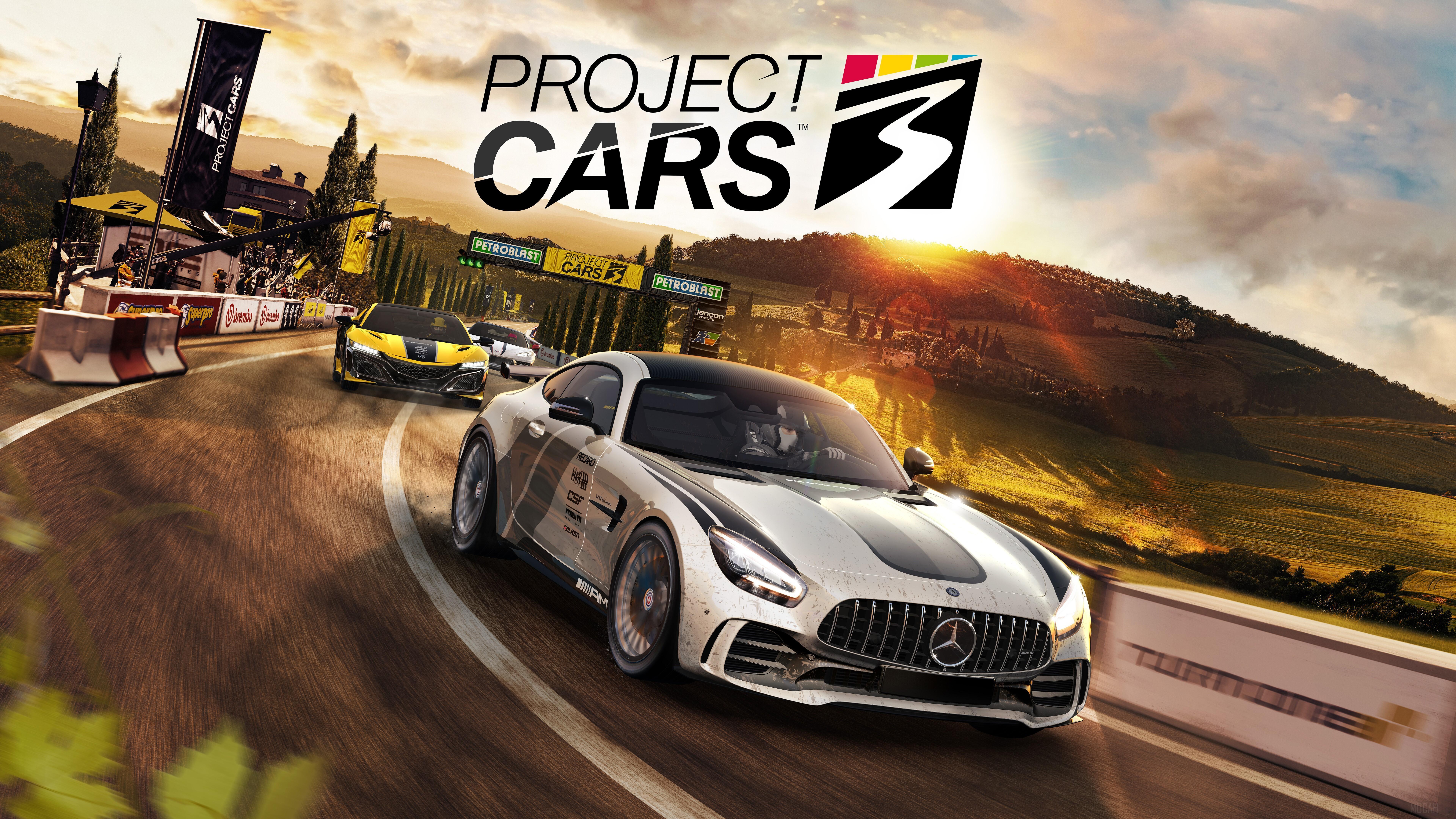 HD wallpaper, Project Cars 3, Racing, Key, Video Game, Art 4K