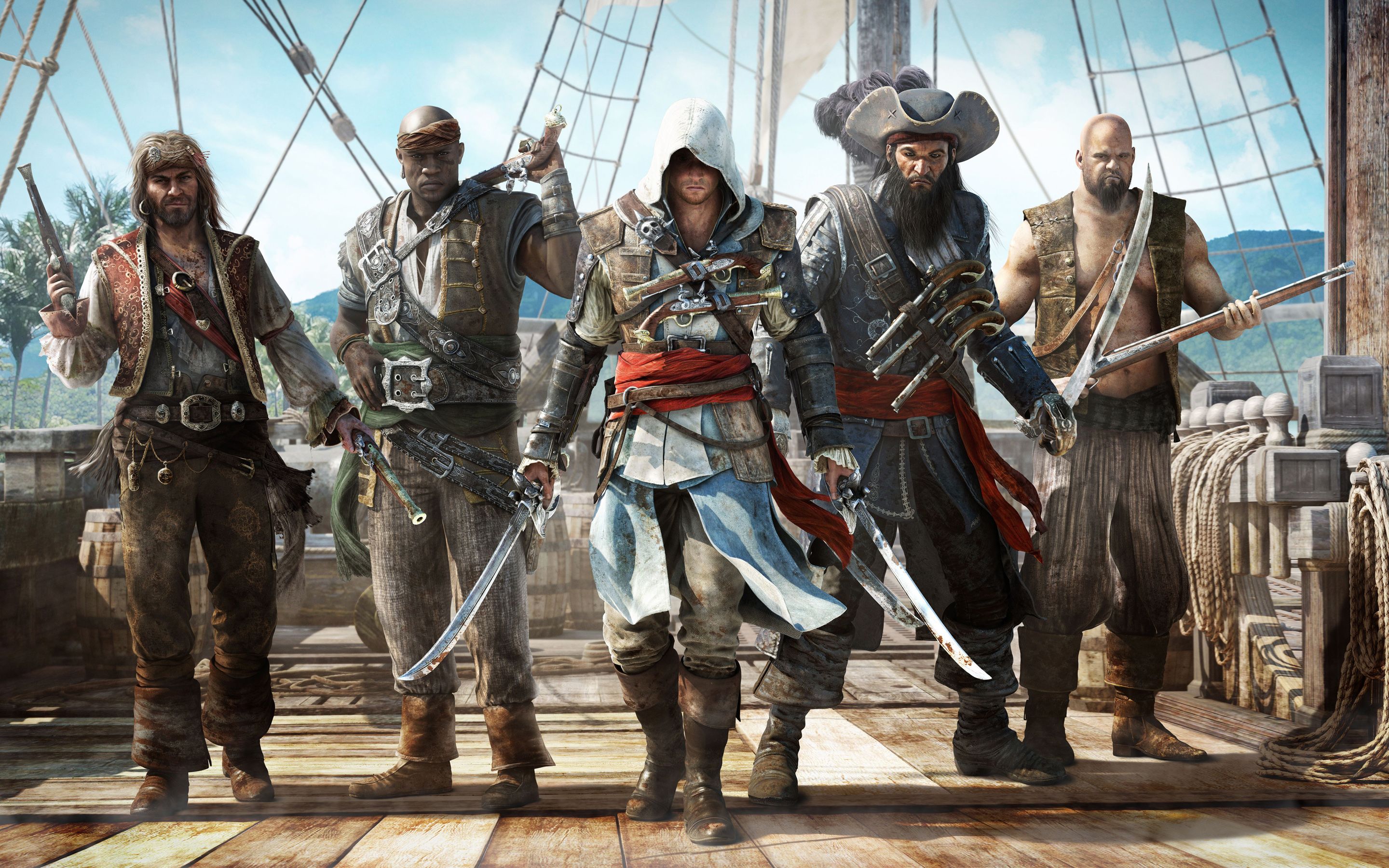 HD wallpaper, Assassins, Pirates, Creed