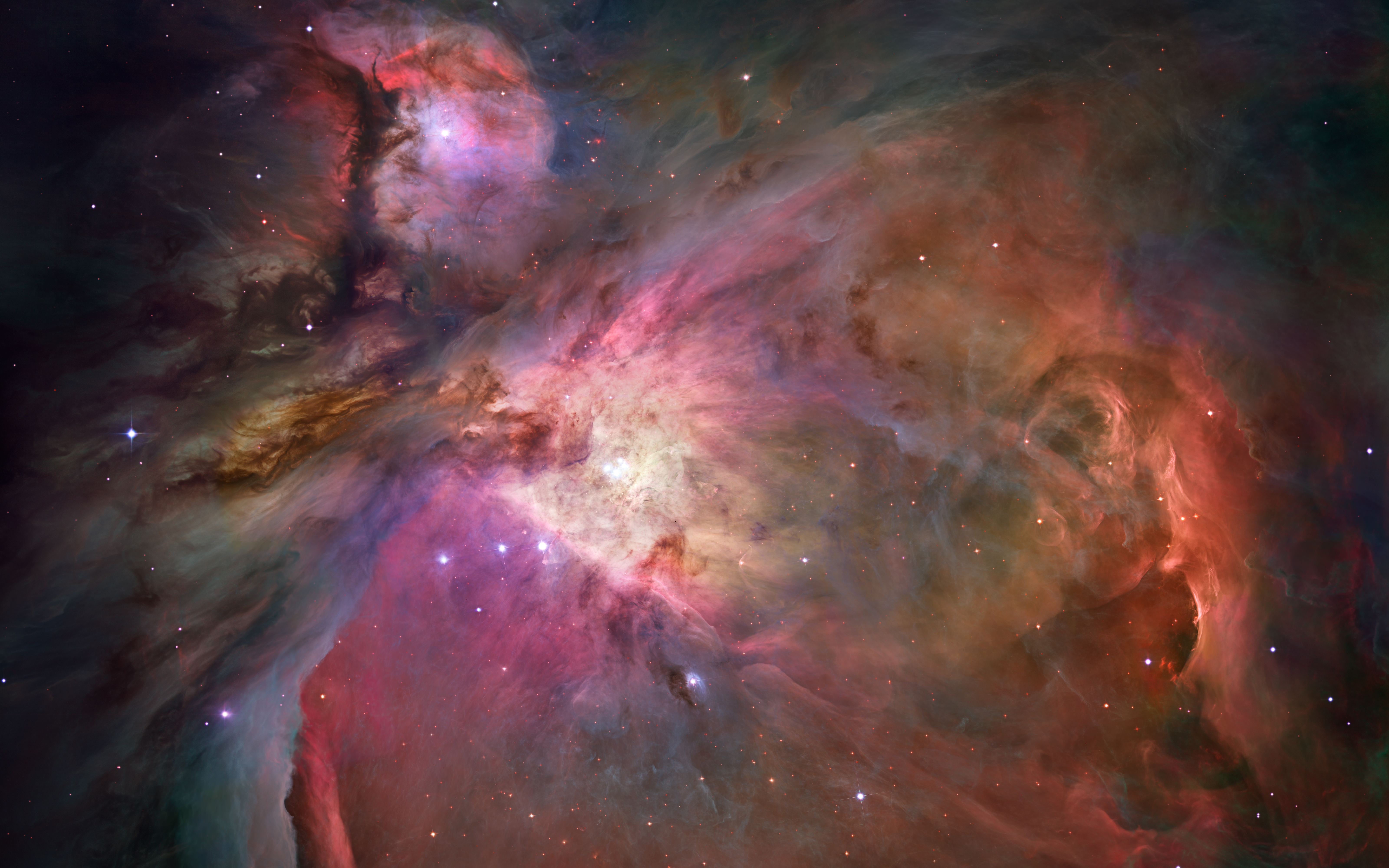 HD wallpaper, Stars, Orion Nebula, 5K, Astronomy, Interstellar Cloud, Cosmos, Outer Space