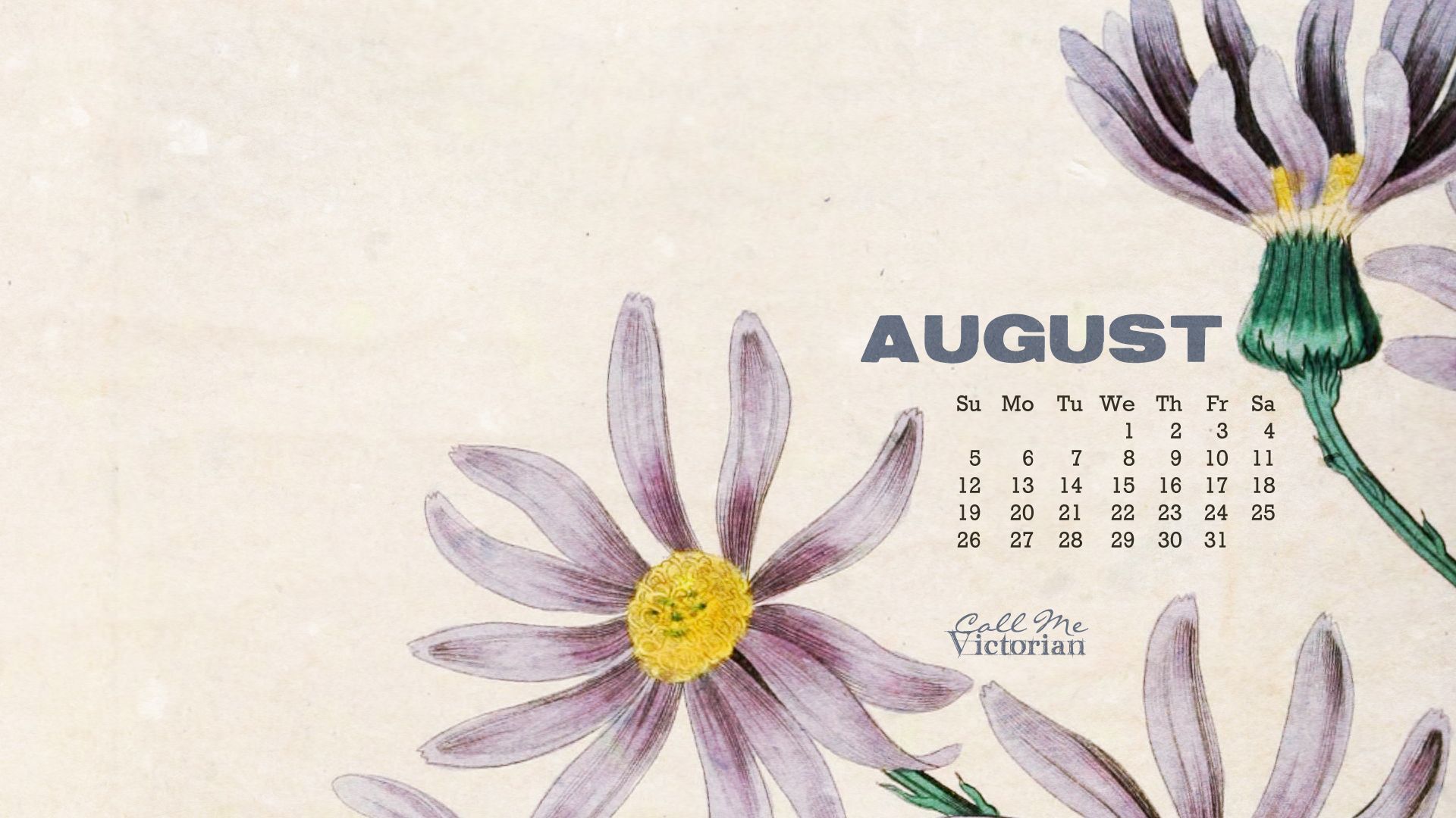 HD wallpaper, August, 2013, Calendar