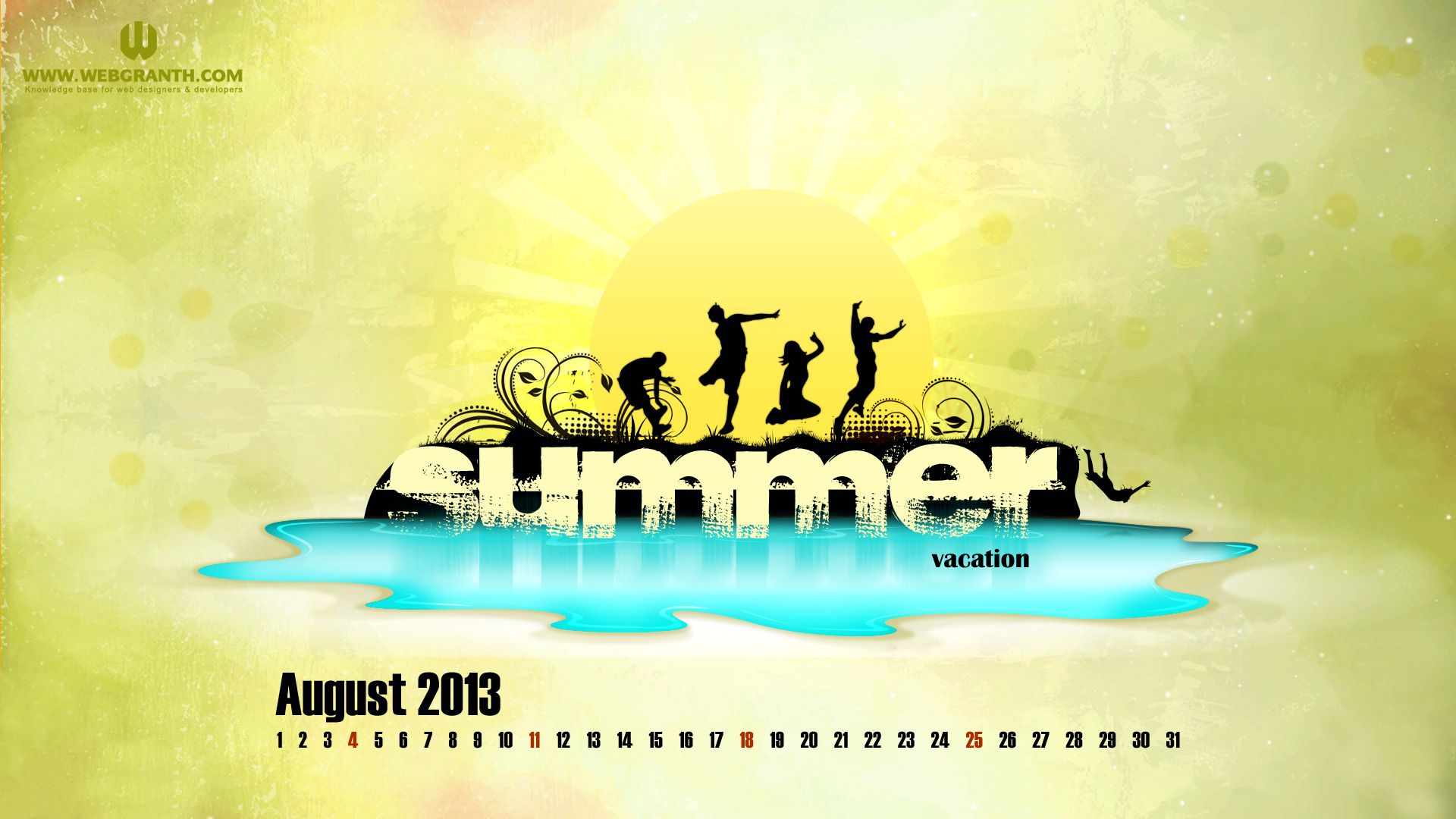 HD wallpaper, August, Calendar, Wallpaper