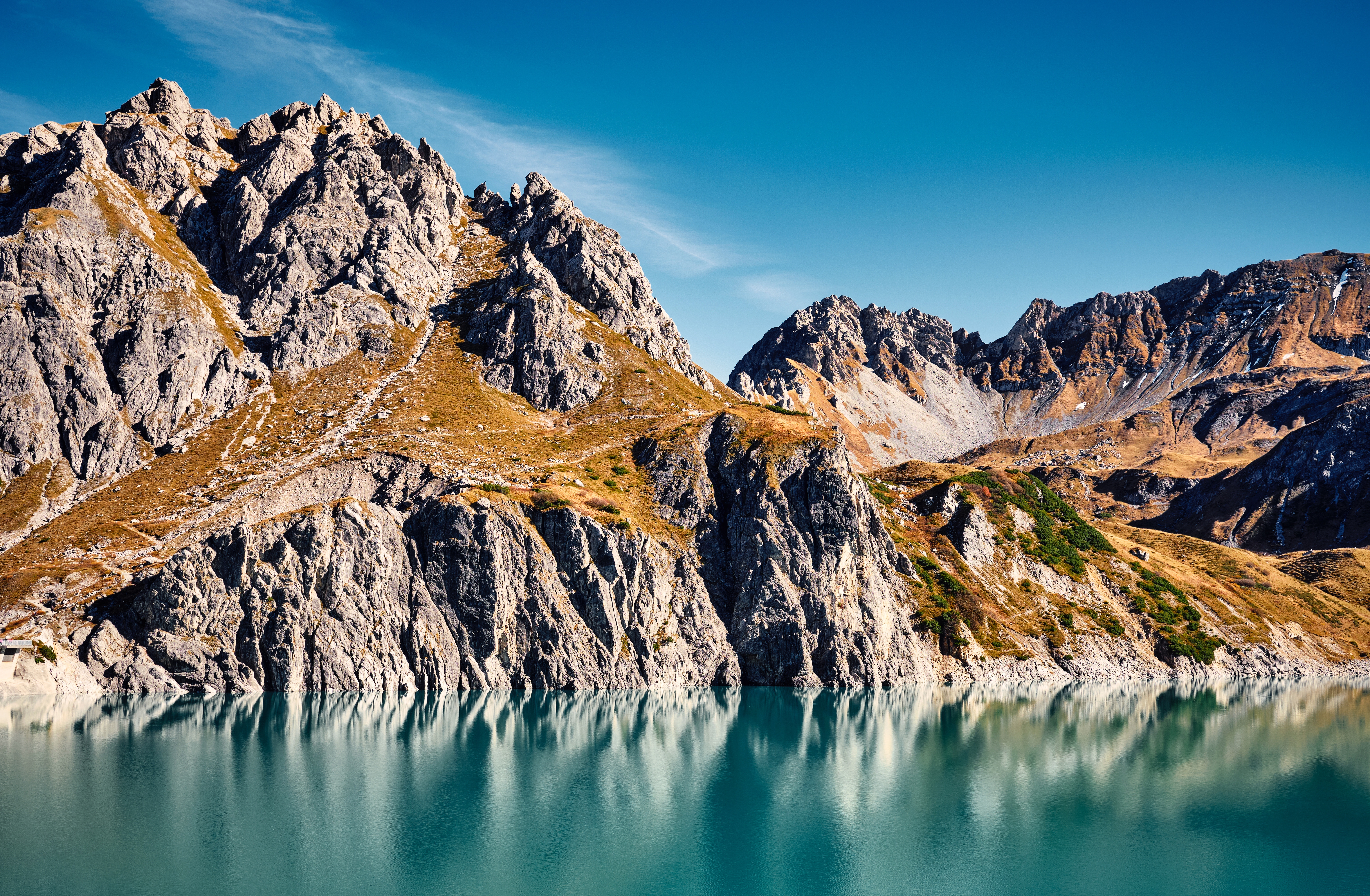 HD wallpaper, Austria, Alpine Lake, Scenic, Mountain Lake, 5K