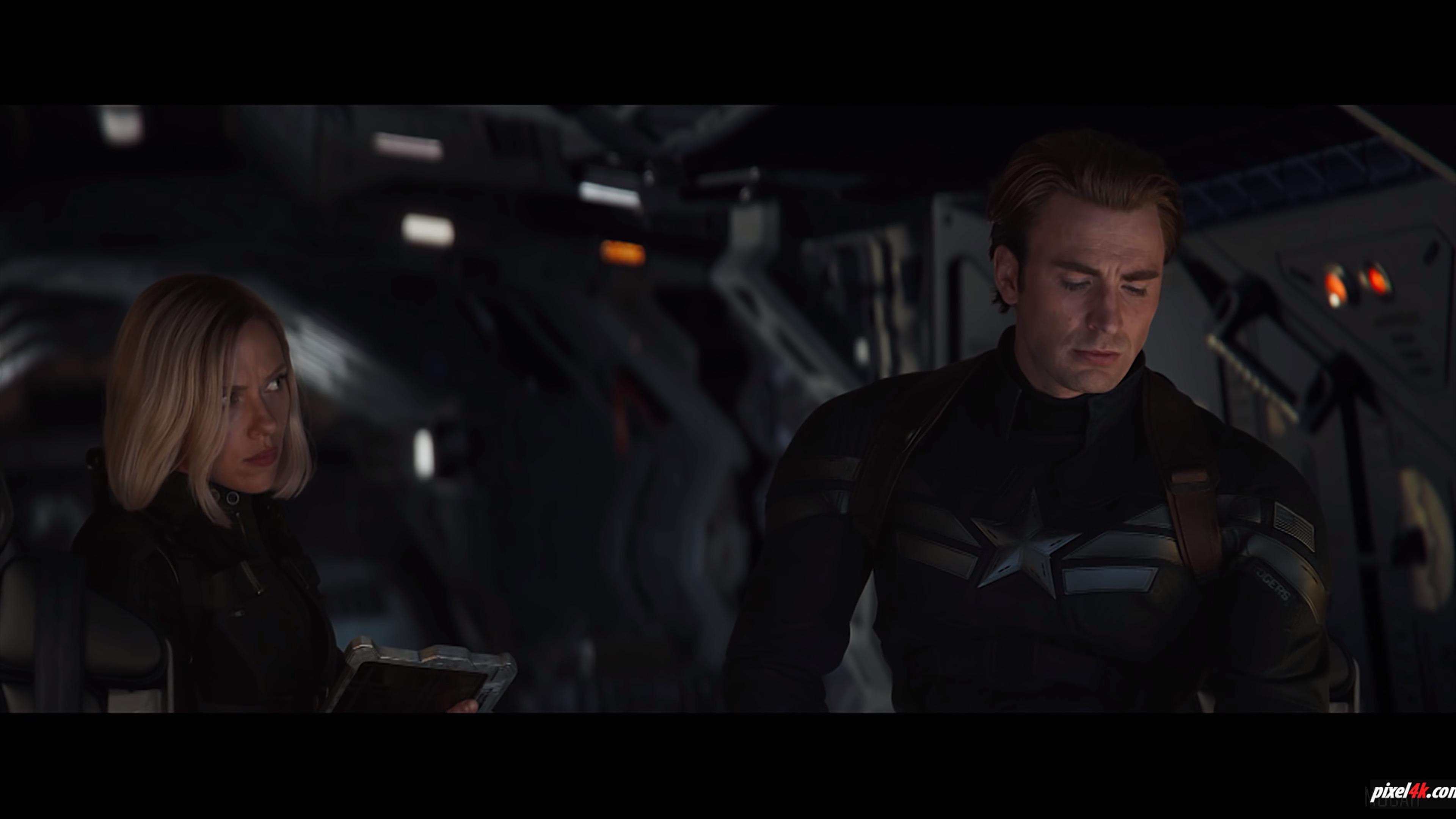 HD wallpaper, Avengers 4 Captain America And Black Widow Hd 4K