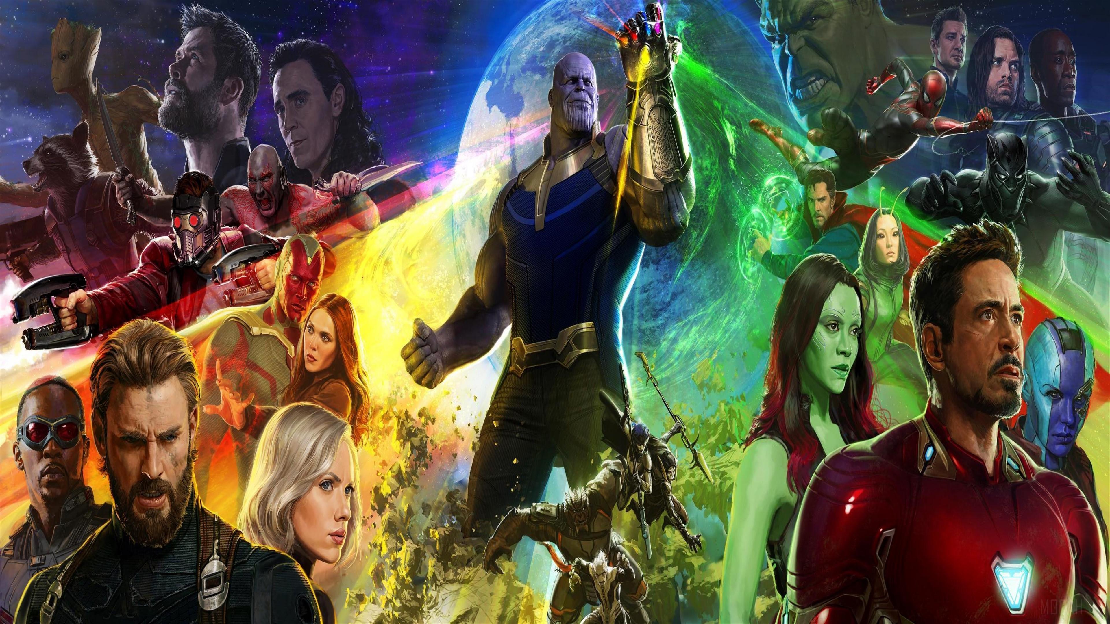 HD wallpaper, Avengers Infinity War 2018 4K