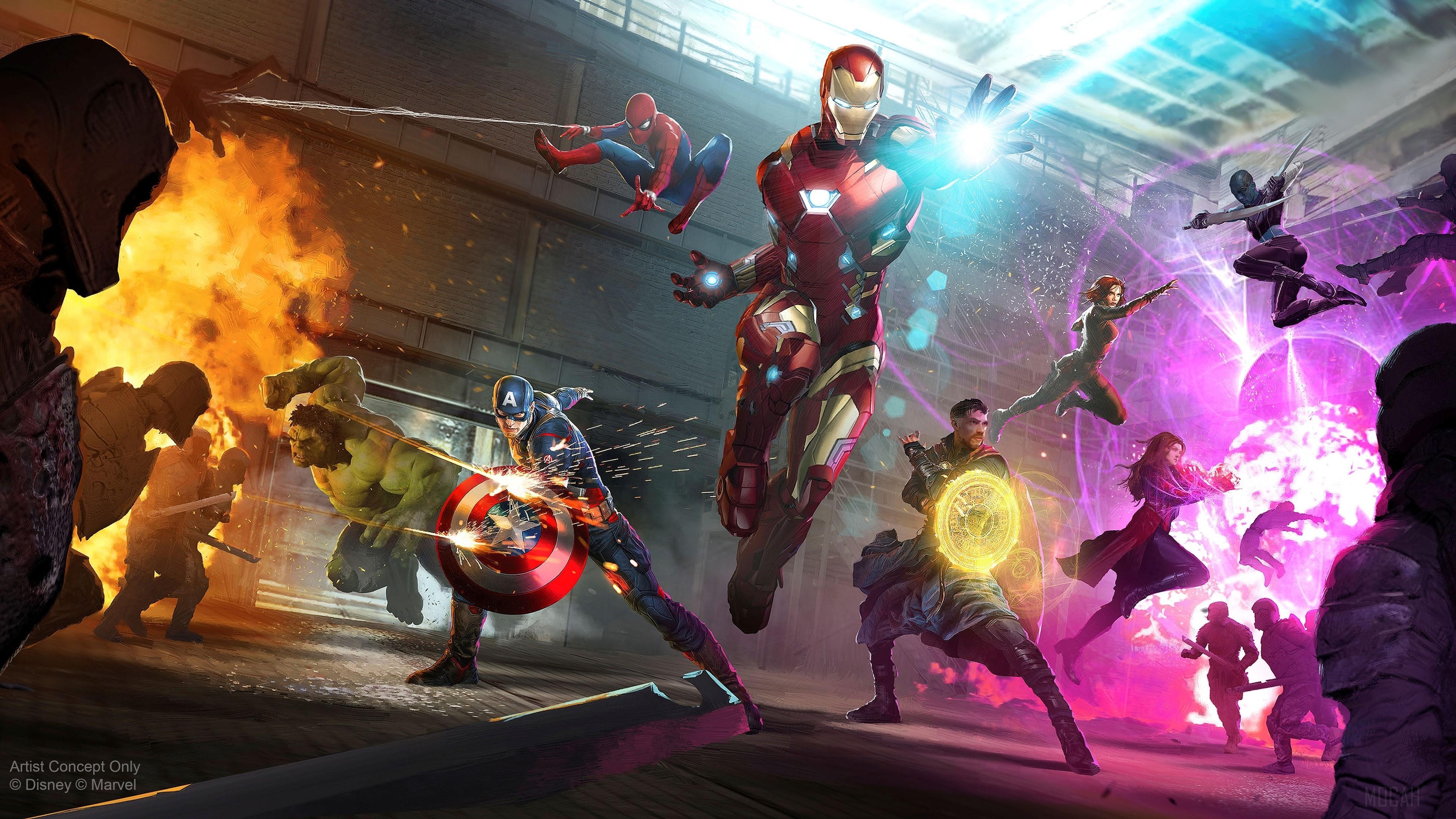 HD wallpaper, Avengers Infinity War 2018 Artwork 4K