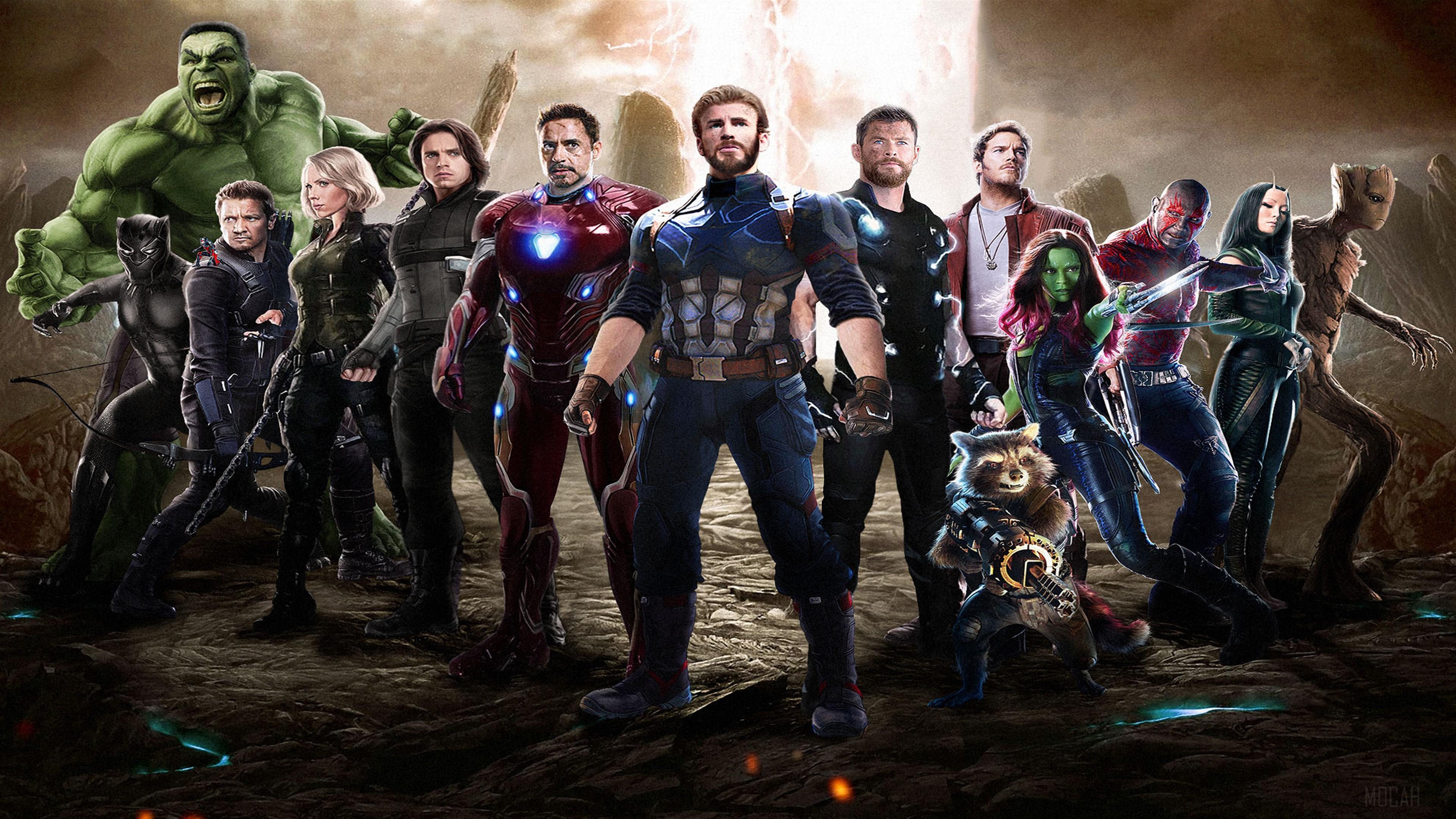 HD wallpaper, Avengers Infinity War 2018 Movie Fan Art 4K
