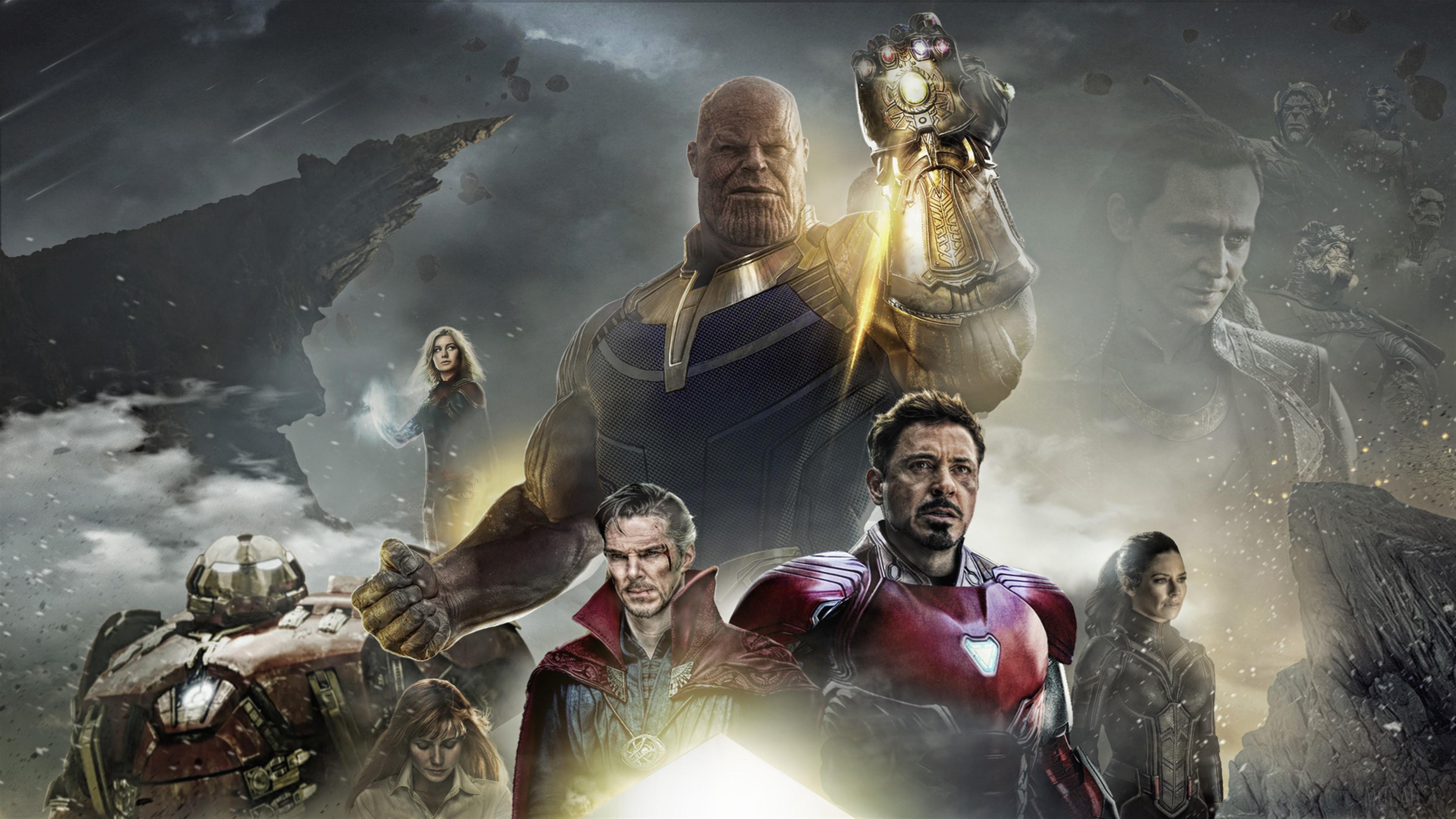 HD wallpaper, Avengers Infinity War 2018 Poster Fan Made 4K