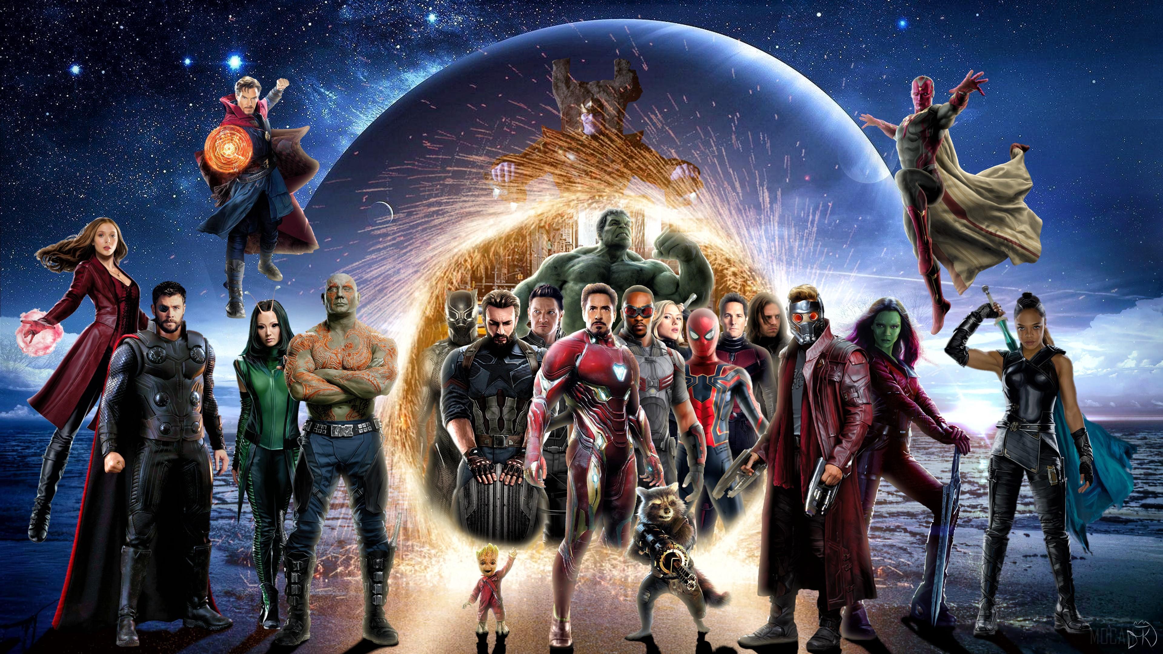 HD wallpaper, Avengers Infinity War 4K Poster 4K