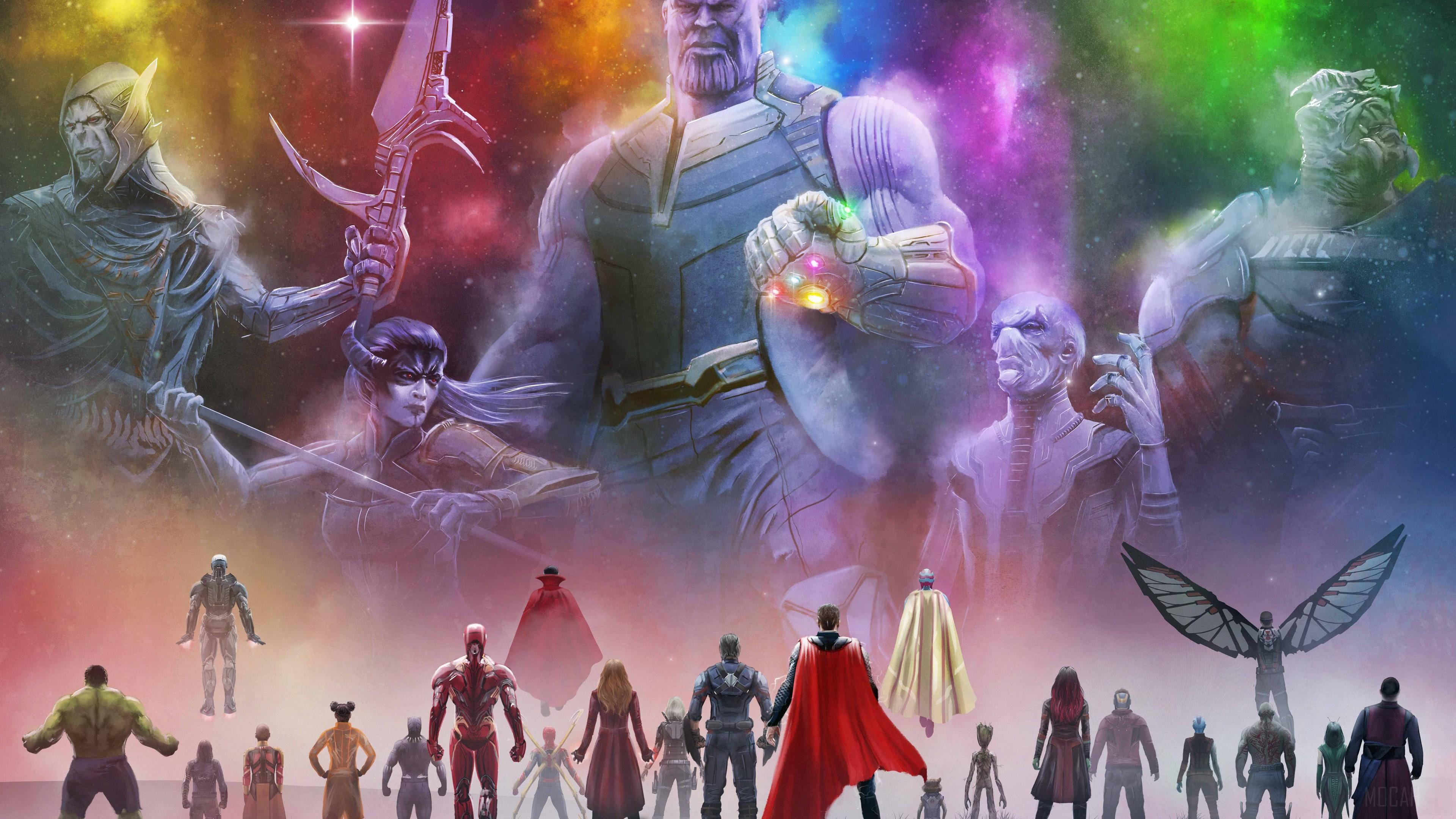 HD wallpaper, Avengers Infinity War 4K