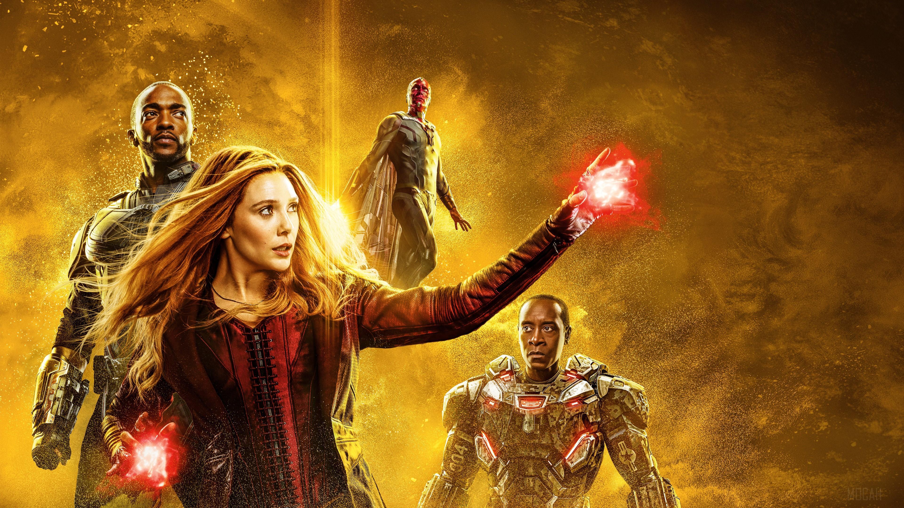 HD wallpaper, Avengers Infinity War Mind Stone Poster 4K