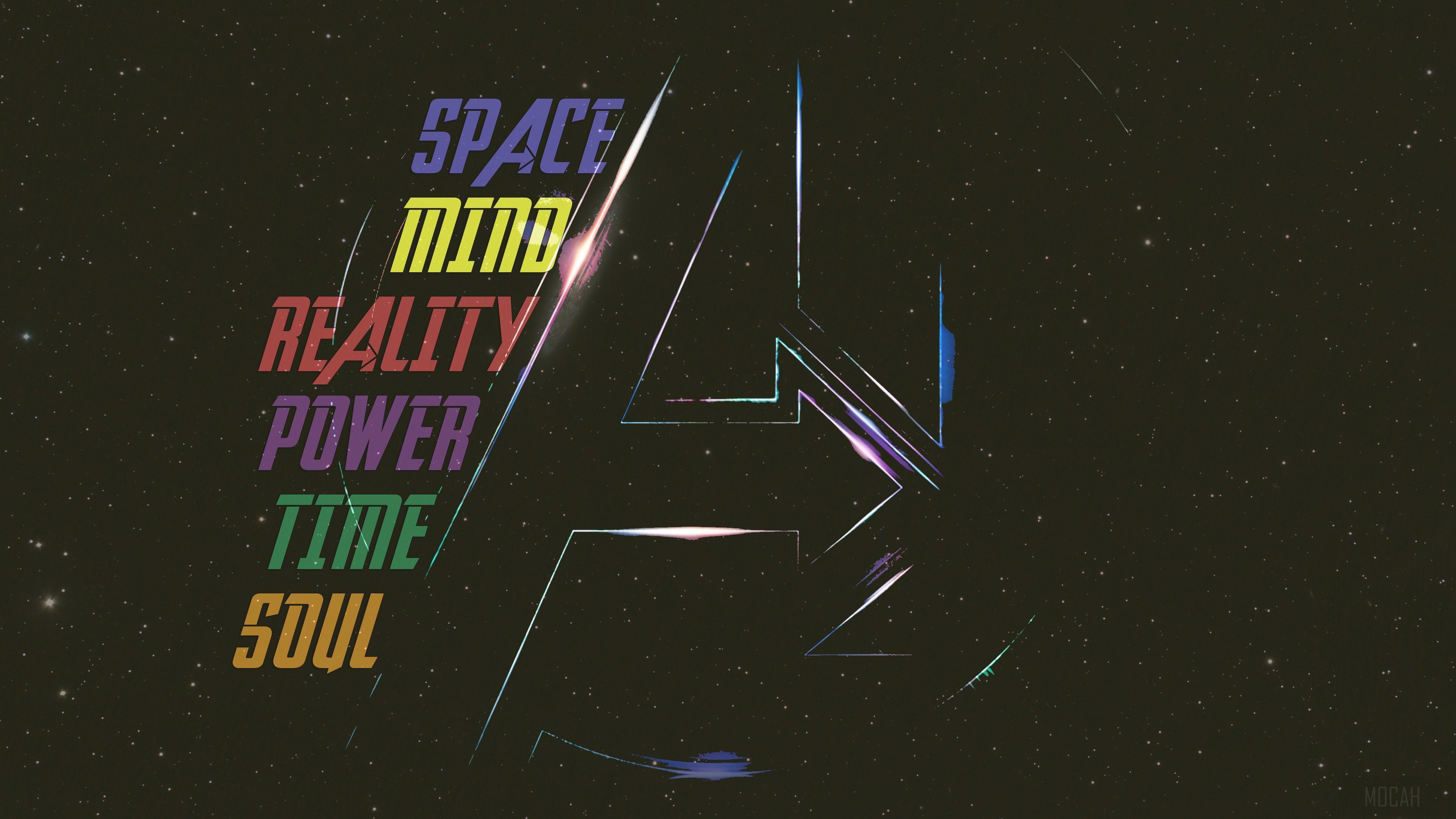 HD wallpaper, Avengers Infinity War Stone Names 4K