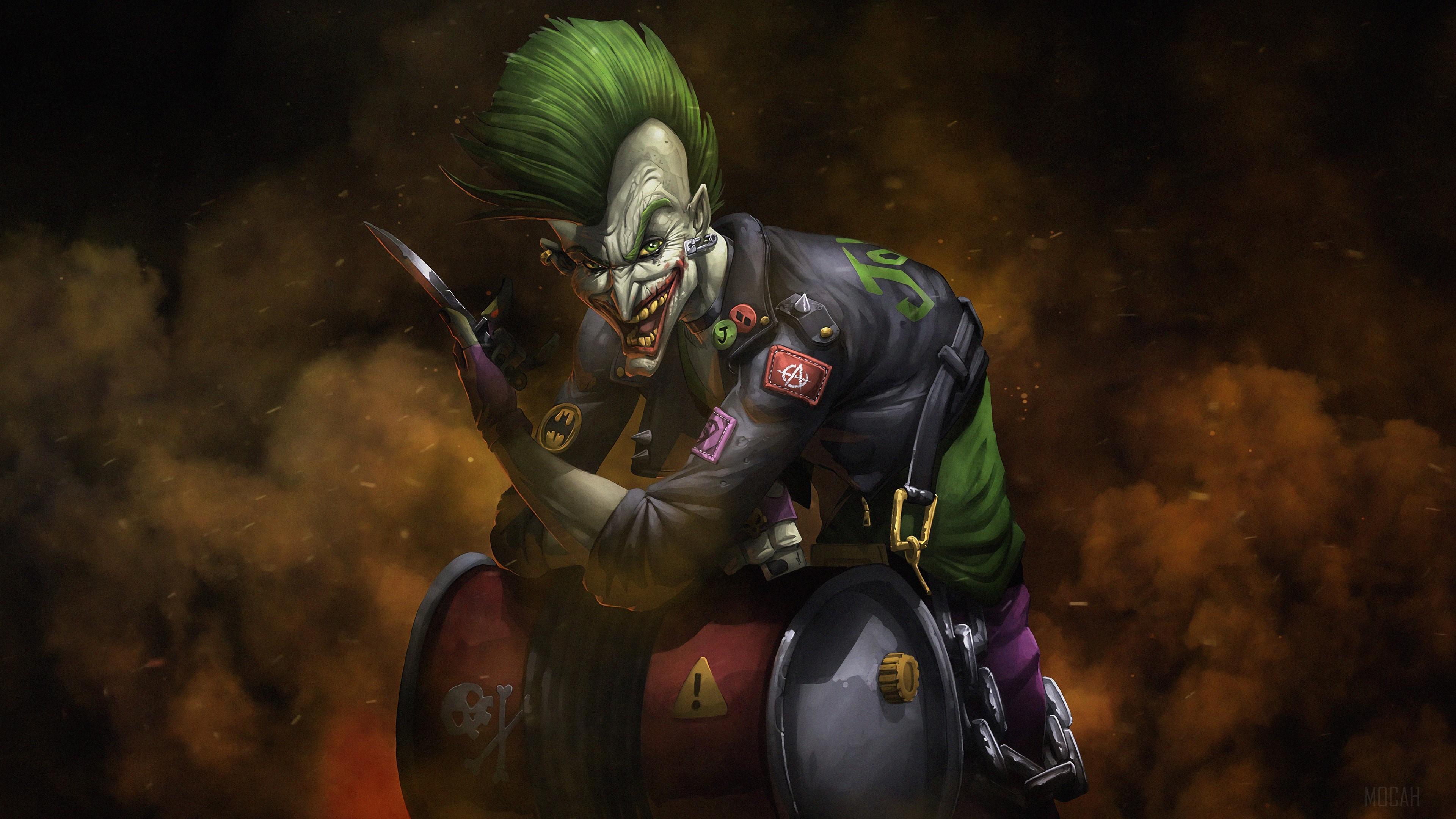 HD wallpaper, Bad Joker 4K