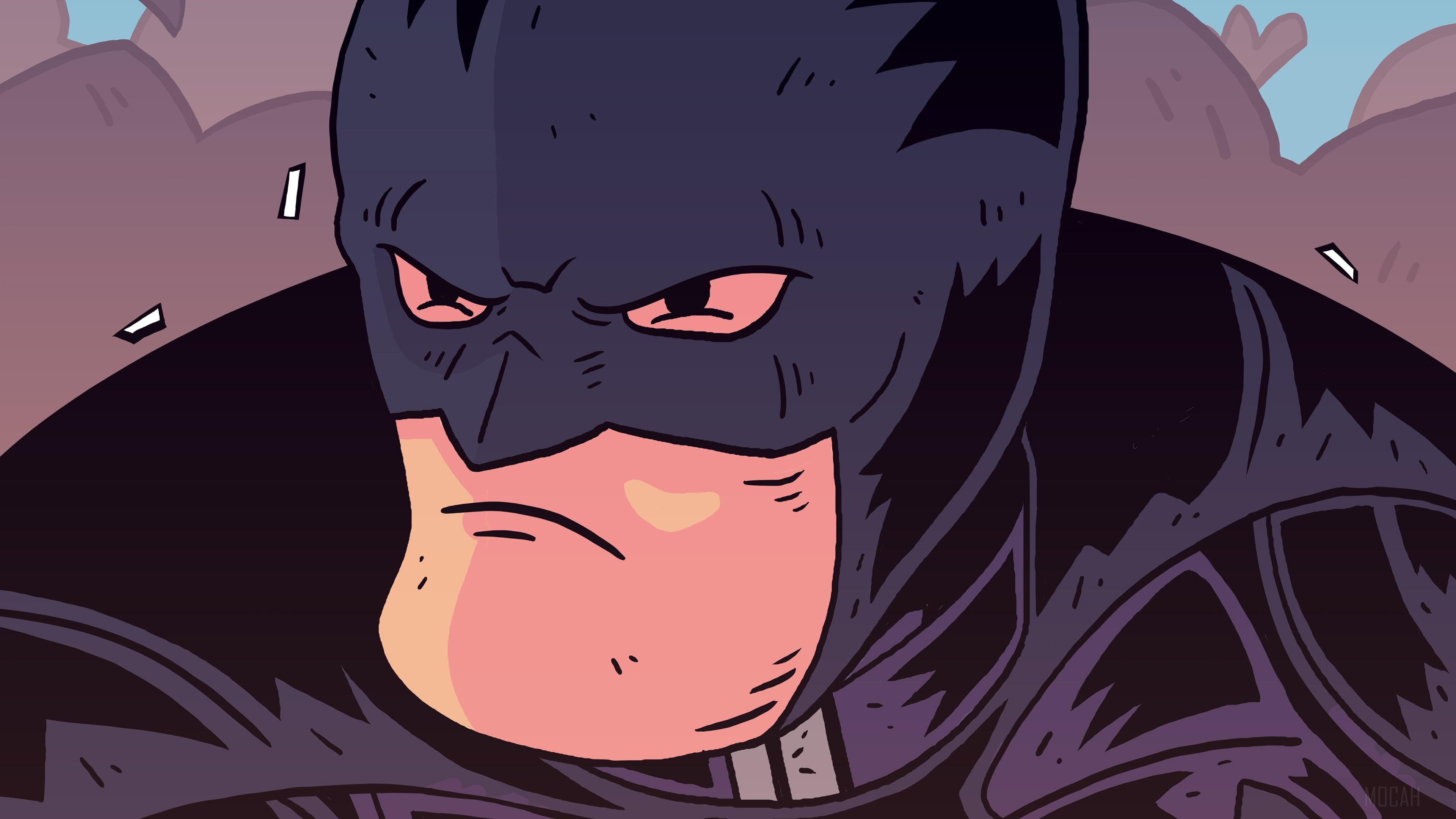 HD wallpaper, Batman Comic Cartoon Art 4K