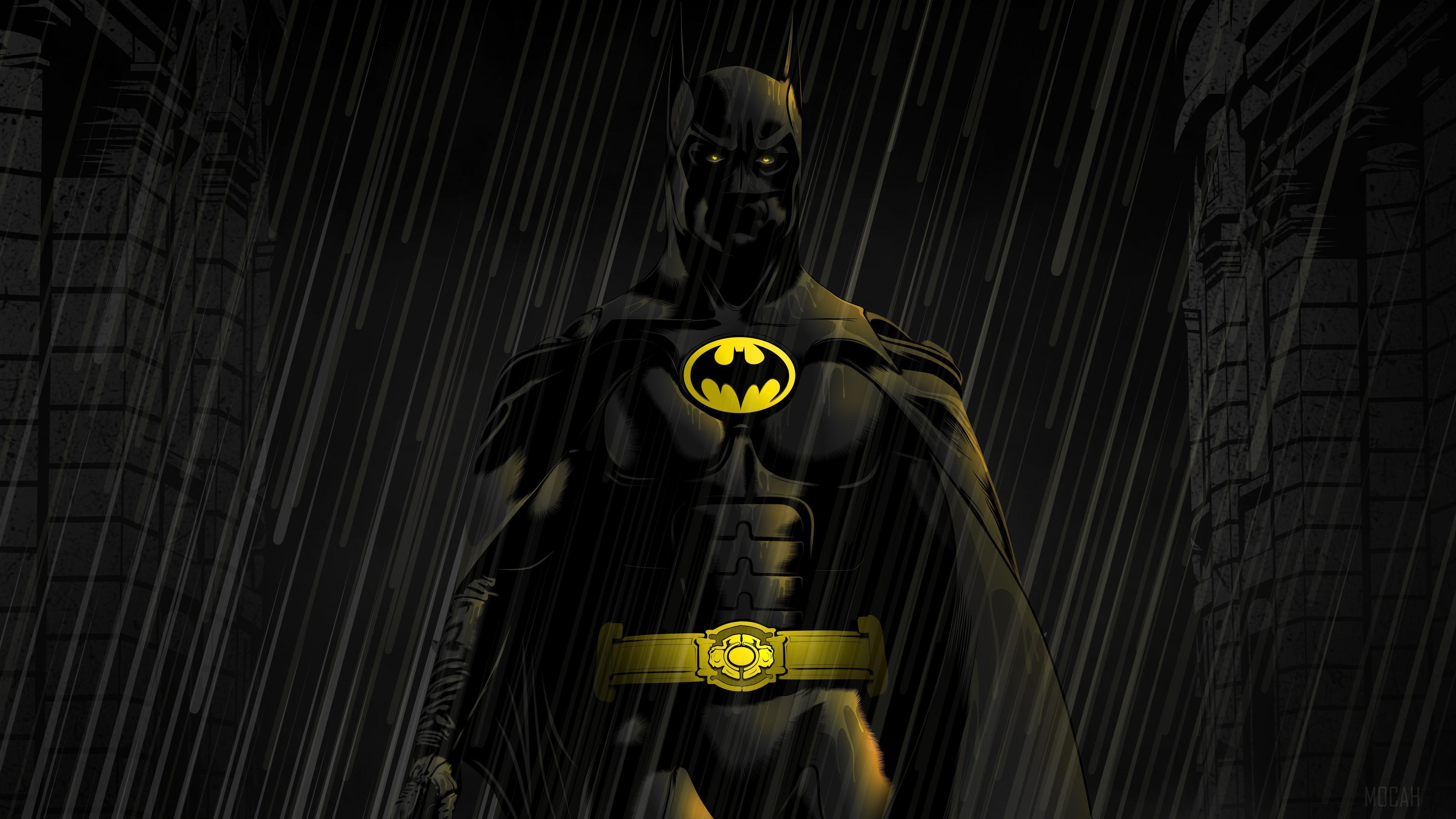 HD wallpaper, Batman Michael Keaton 4K