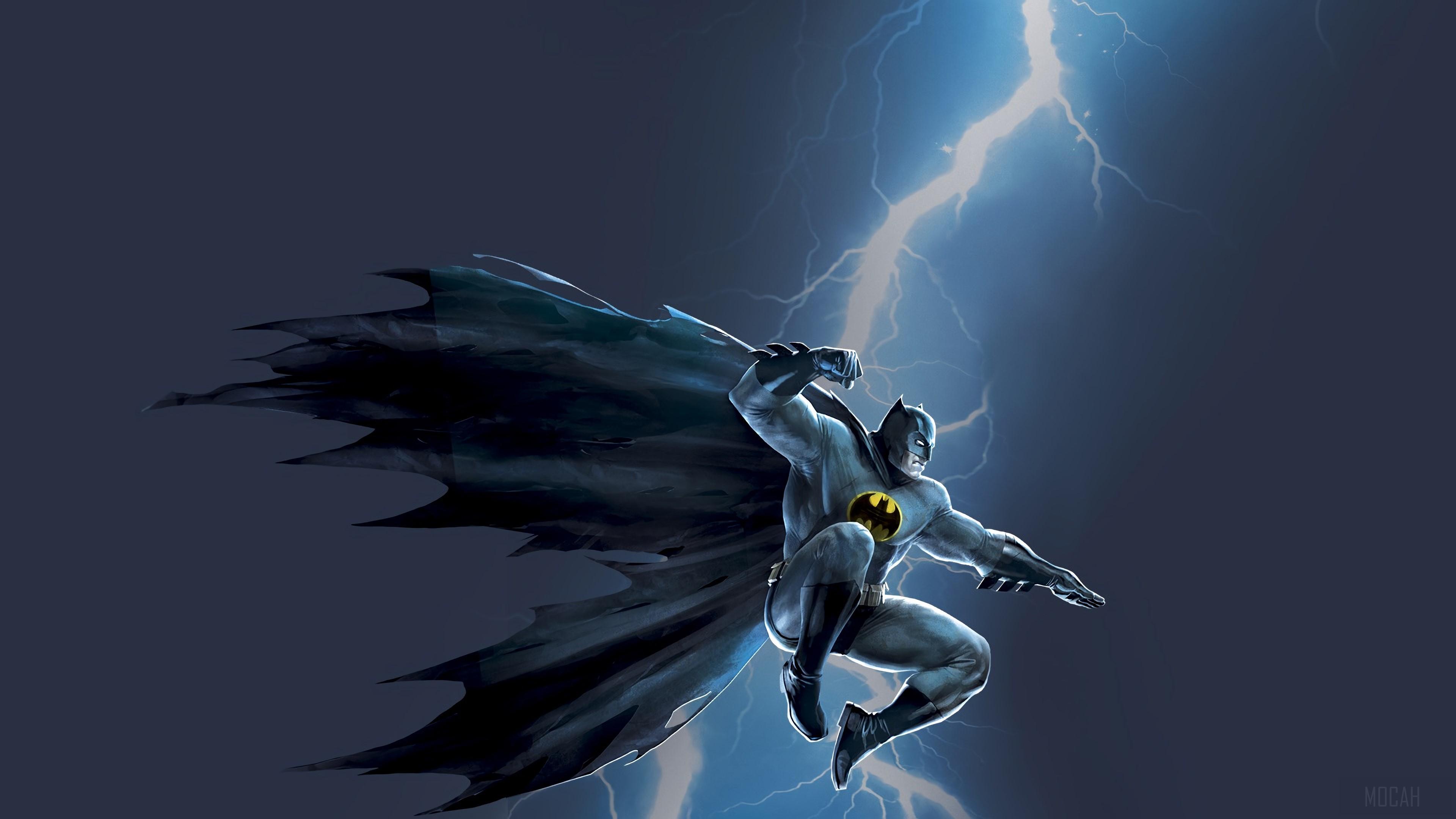HD wallpaper, Batman The Dark Knight Storm 4K