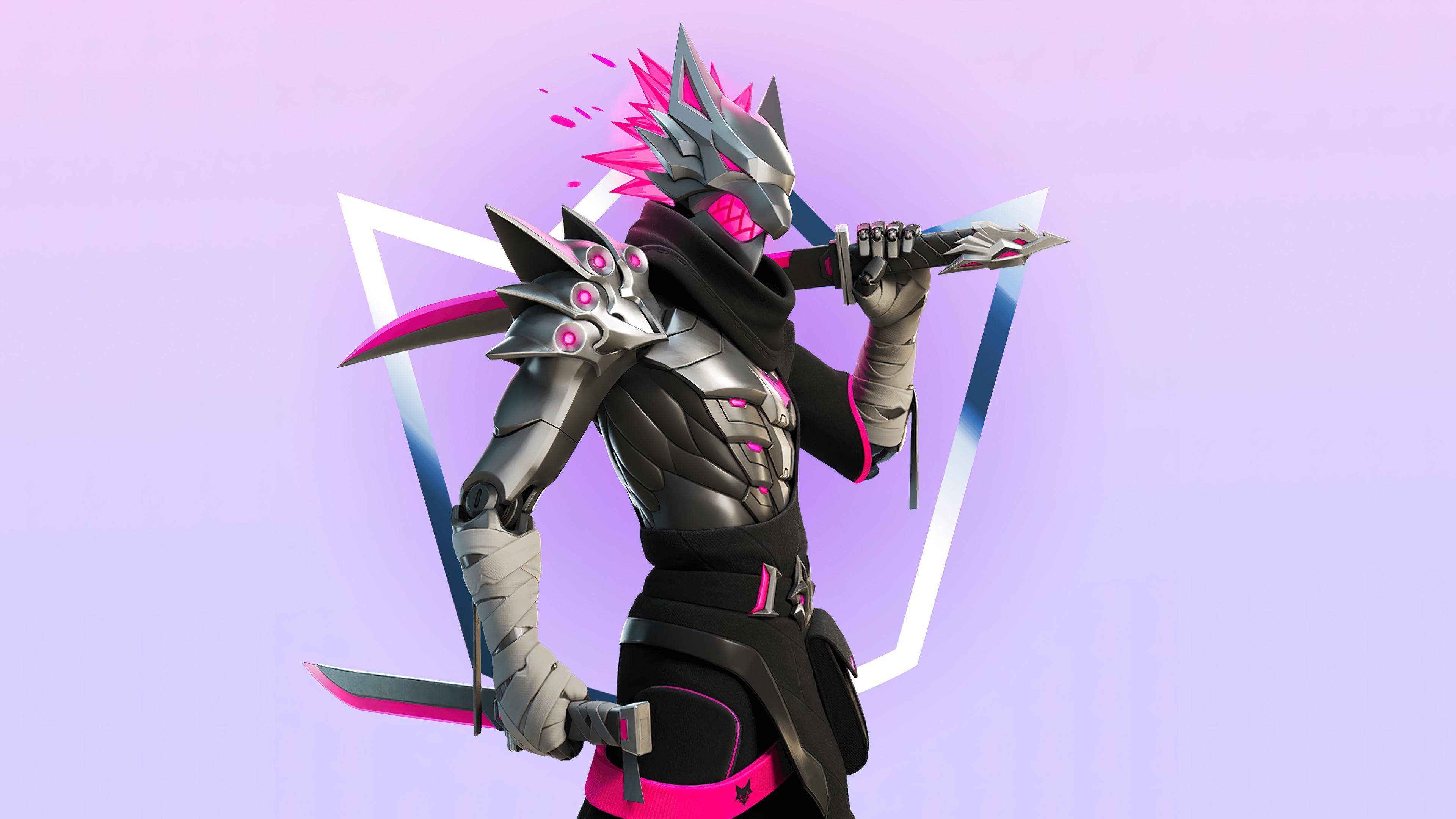 HD wallpaper, Battle Royale, Outfit, Pc, Fortnite, Set, Game, 4K, The Burning Wolf, Skin