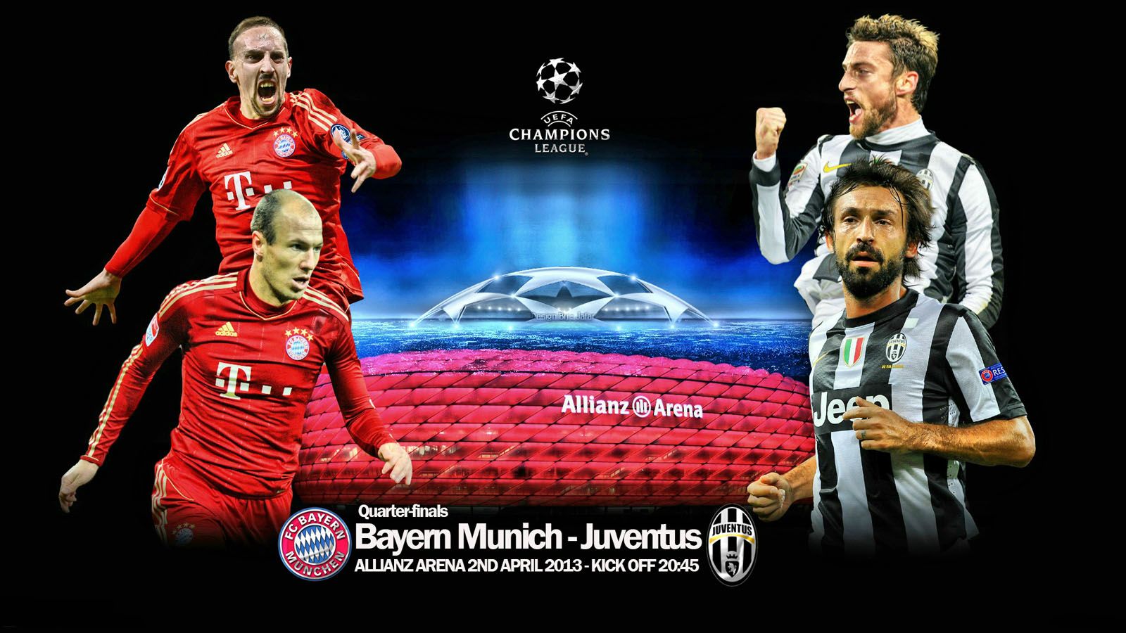 HD wallpaper, Vs, Juventus, Bayern, Munchen