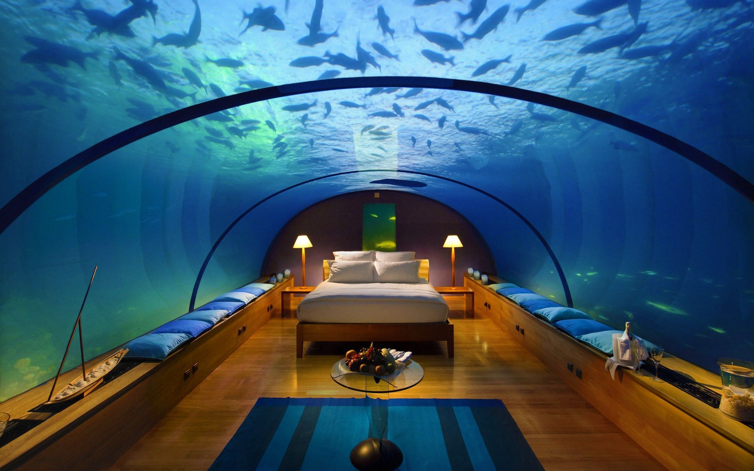 HD wallpaper, Under, Sea, Bedroom