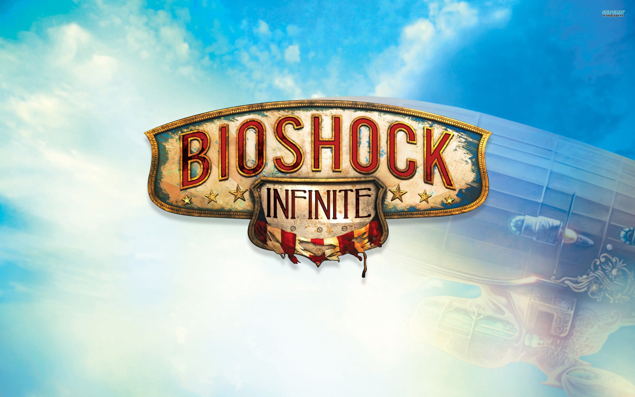 HD wallpaper, Infinite, Bioshock, Logo