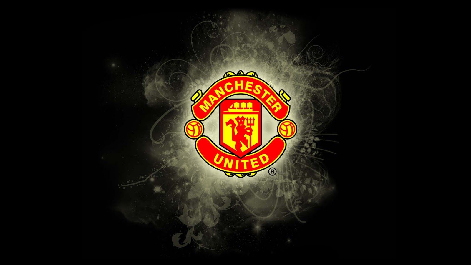 HD wallpaper, Manchester, United, Black, Logo