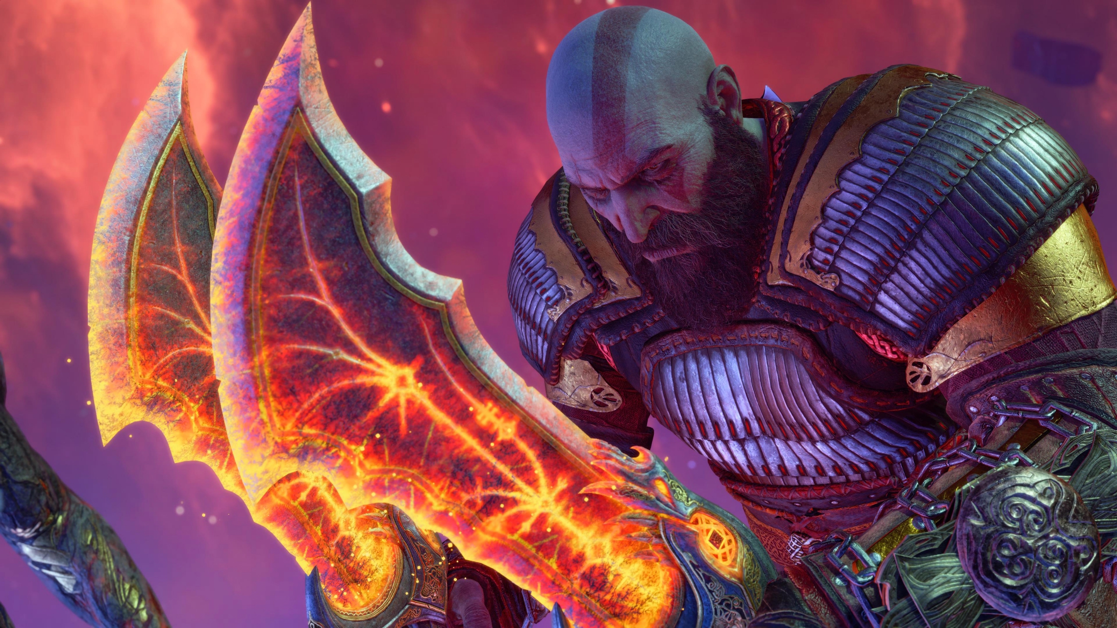 HD wallpaper, Kratos, Blades Of Chaos