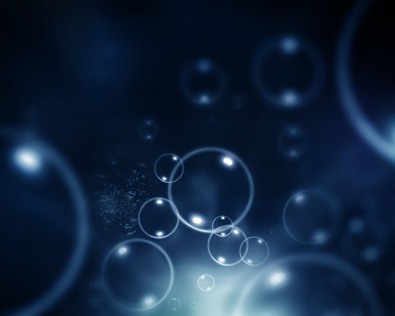 HD wallpaper, Picture, Blue, Bubbles