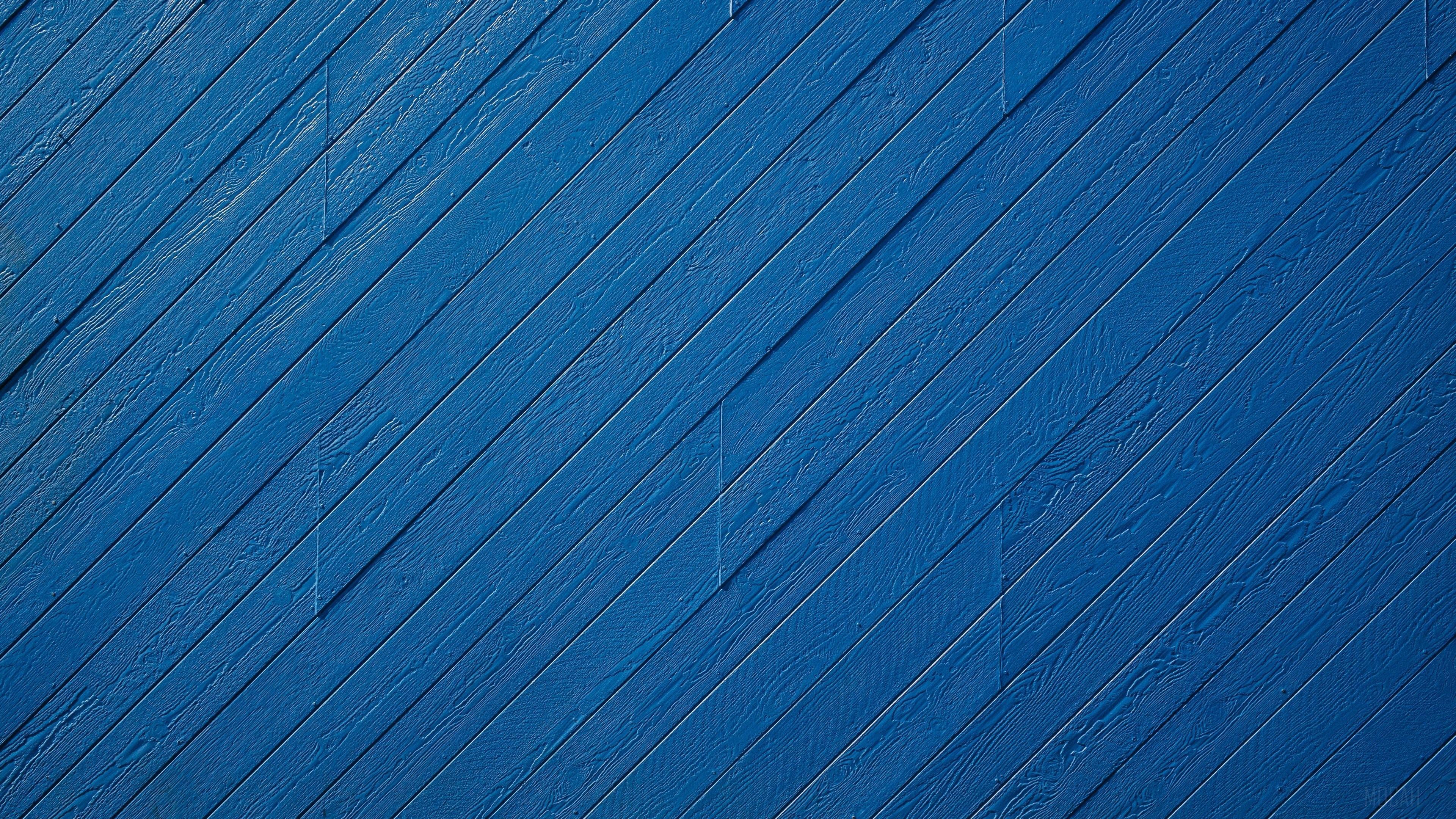 HD wallpaper, Blue Wood Pattern 4K