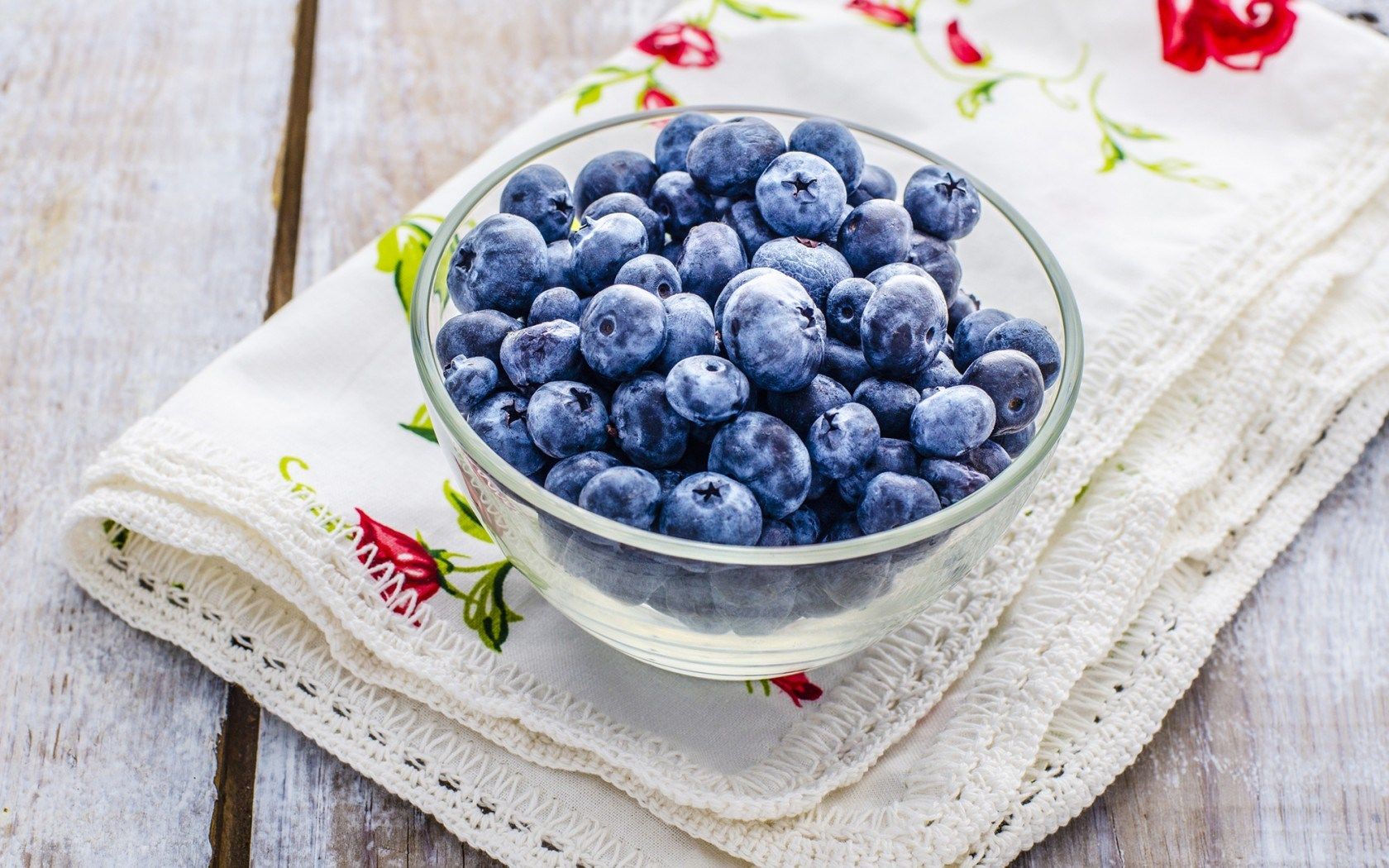 HD wallpaper, Table, Berries, Blueberries