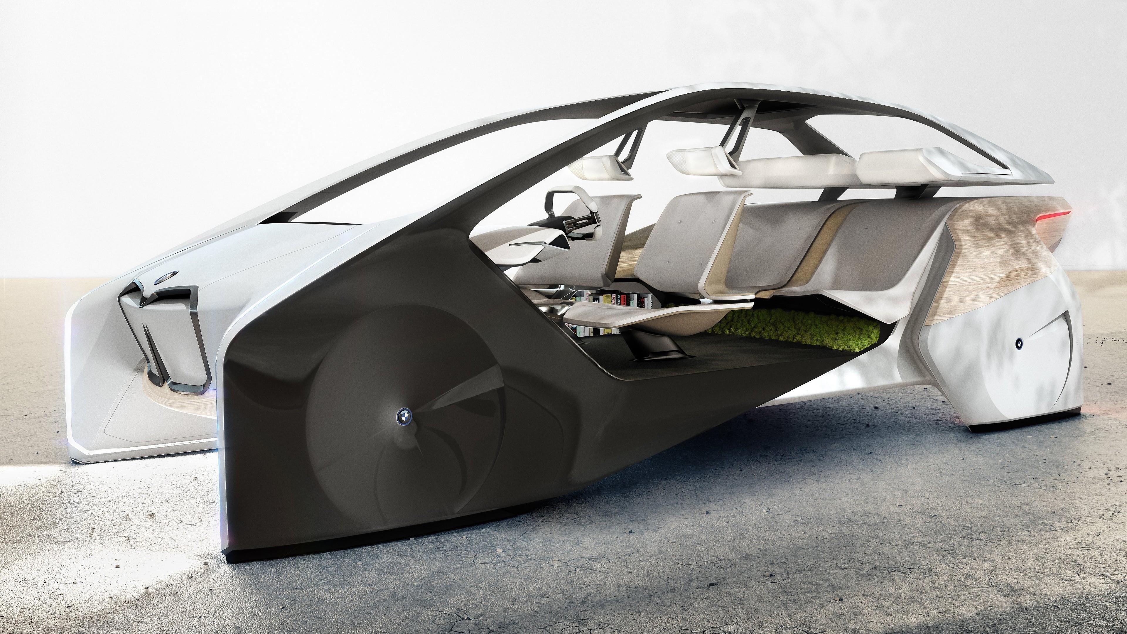 HD wallpaper, Bmw I Inside Future Concept Car 2017 4K