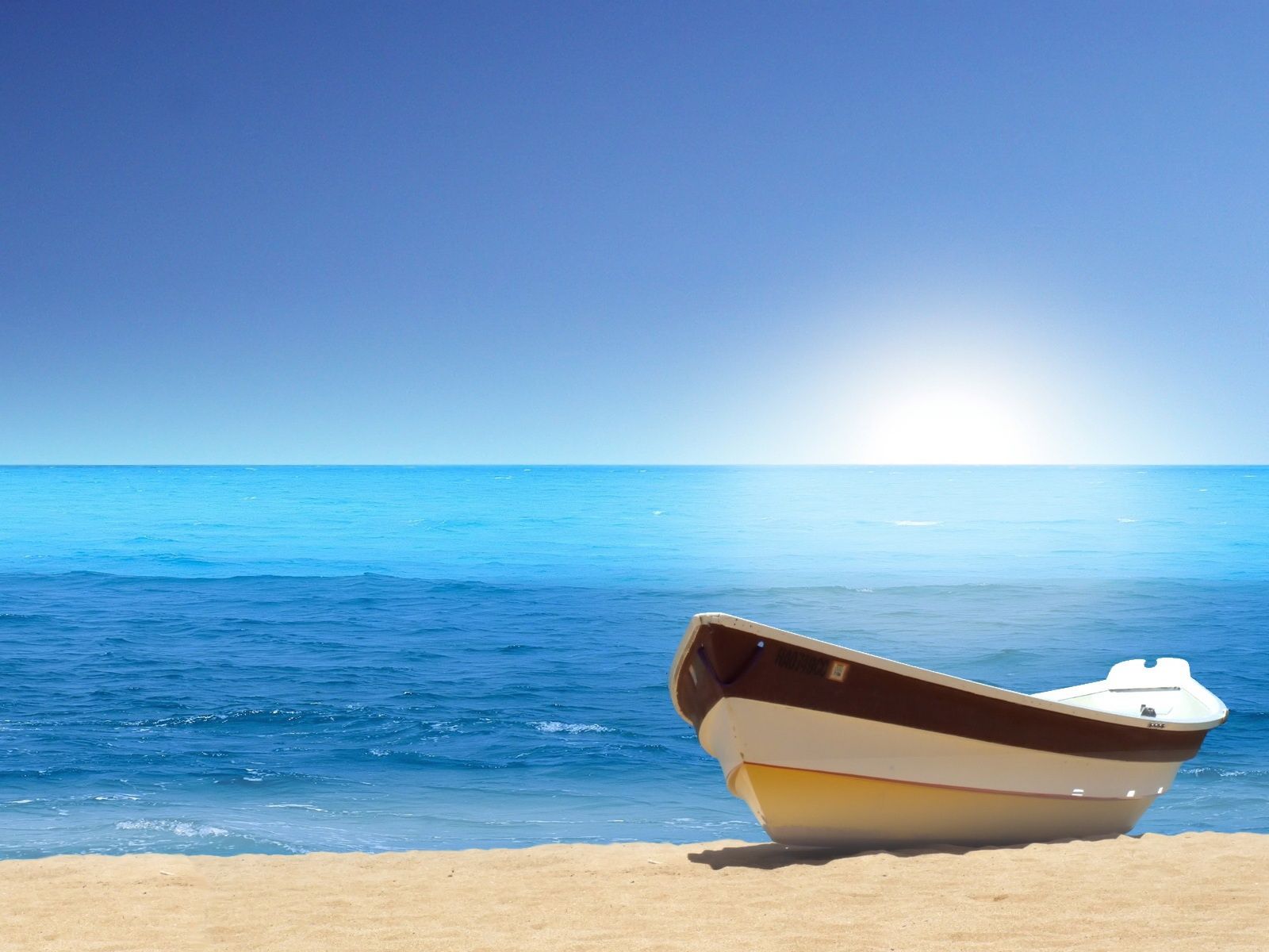 HD wallpaper, Sea, Boat, Beach, Picture