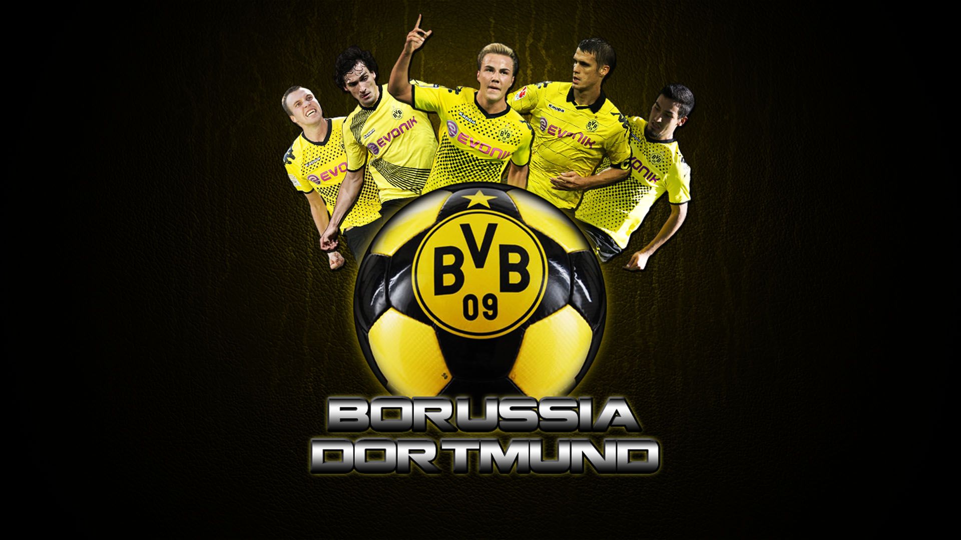 HD wallpaper, Ball, Borussia, Foot, Team, Wallpaper, Dortmund