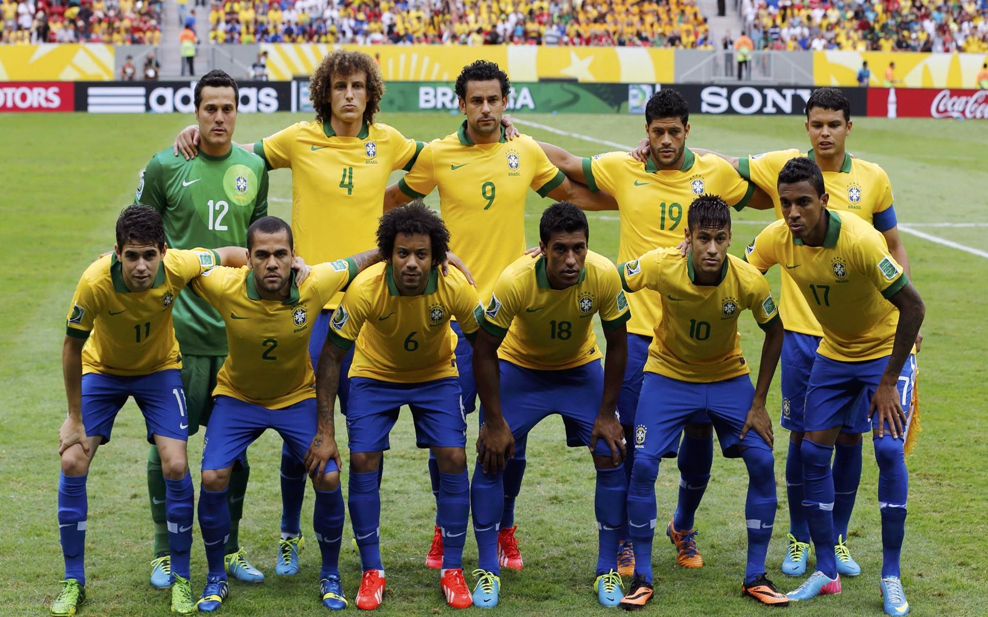HD wallpaper, Team, Football, Brazil, National