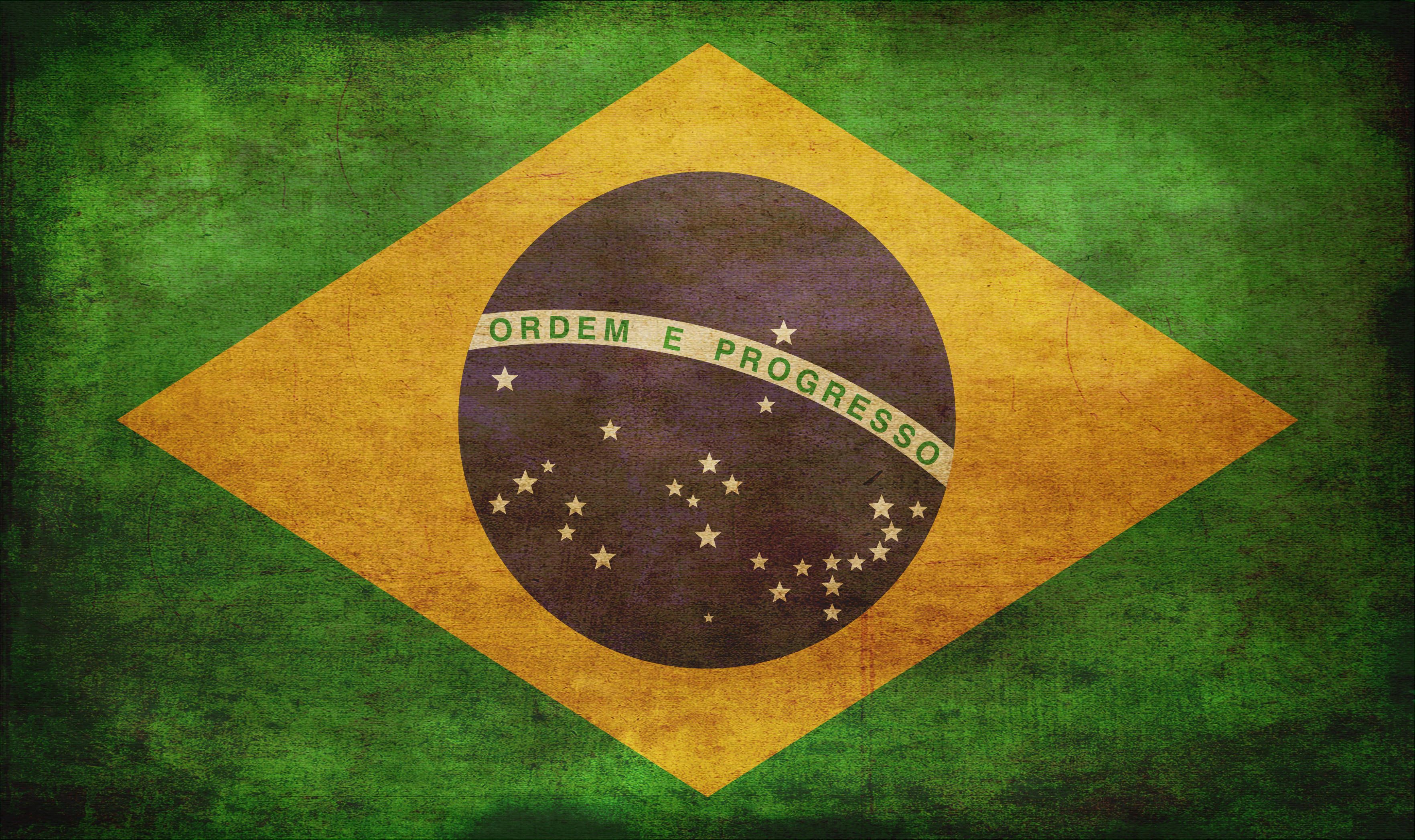 HD wallpaper, Vintage, Brazil, Flag