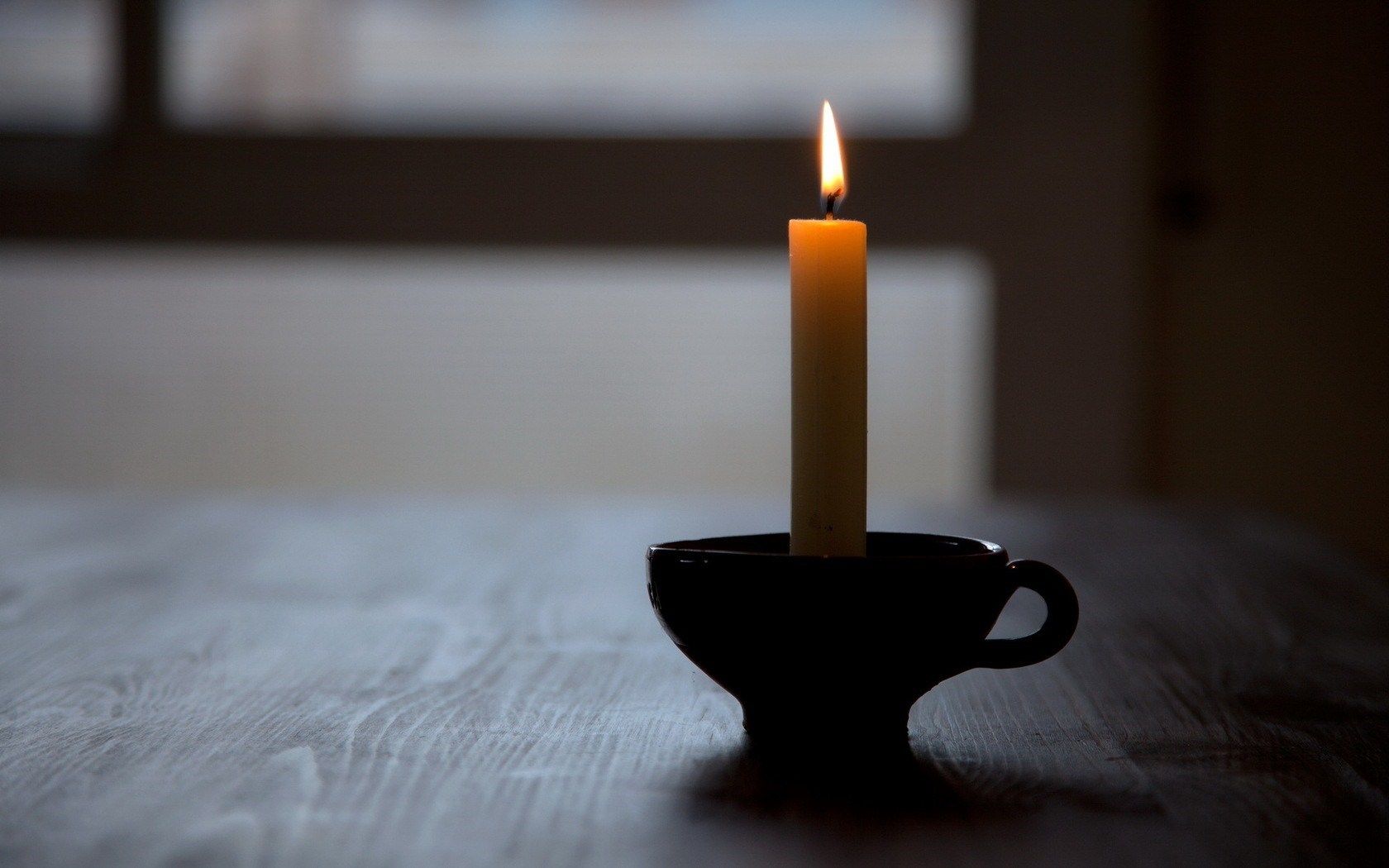 HD wallpaper, Close, Candle, Table, Up, Photo