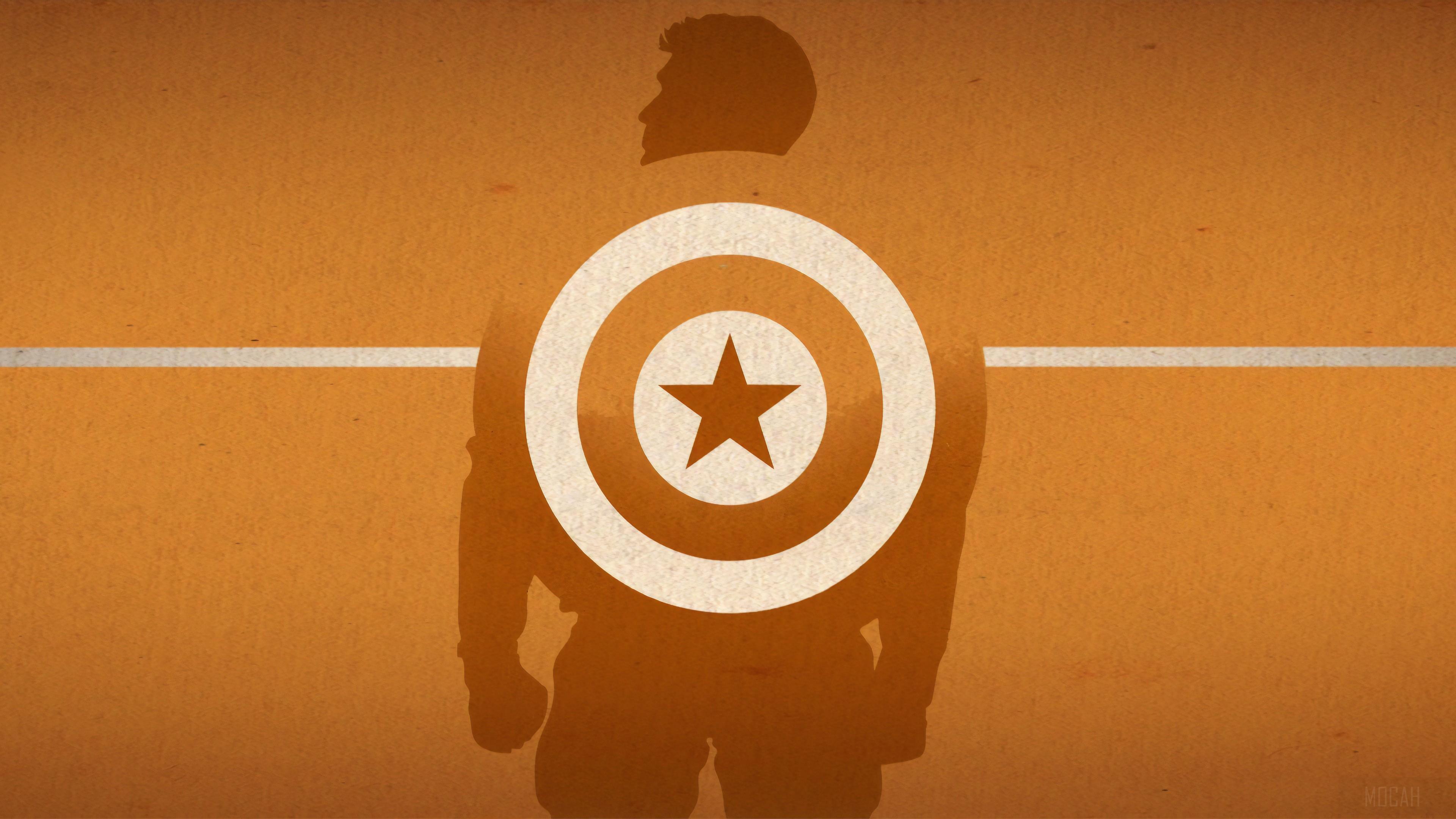 HD wallpaper, Captain America Wall Background 4K