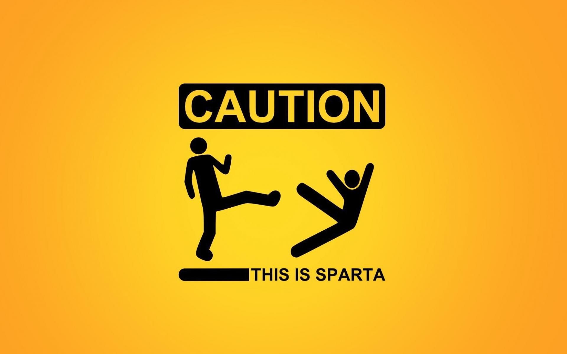 HD wallpaper, Is, This, Caution, Sparta
