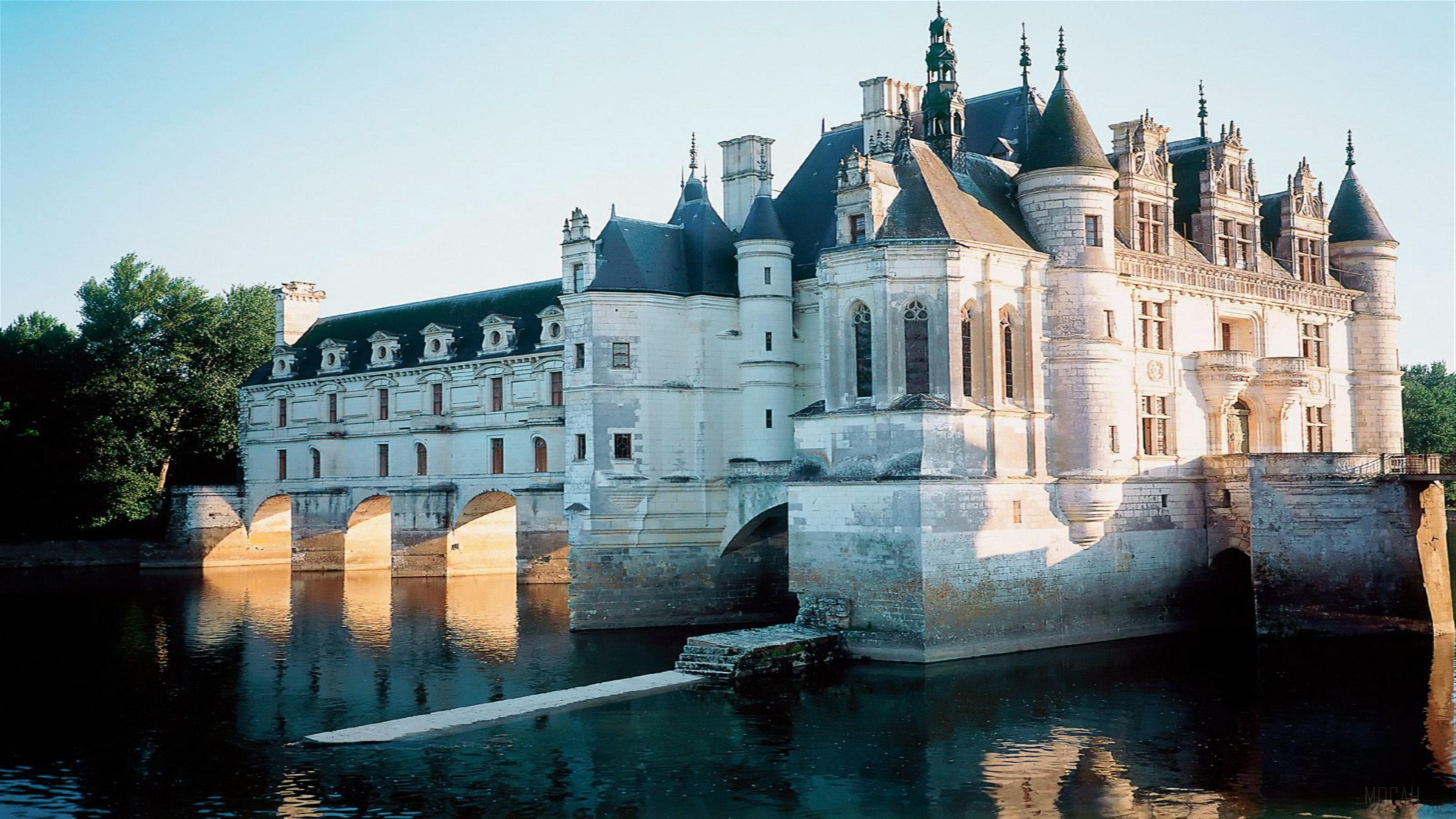 HD wallpaper, Chenonceaux Castle France 4K