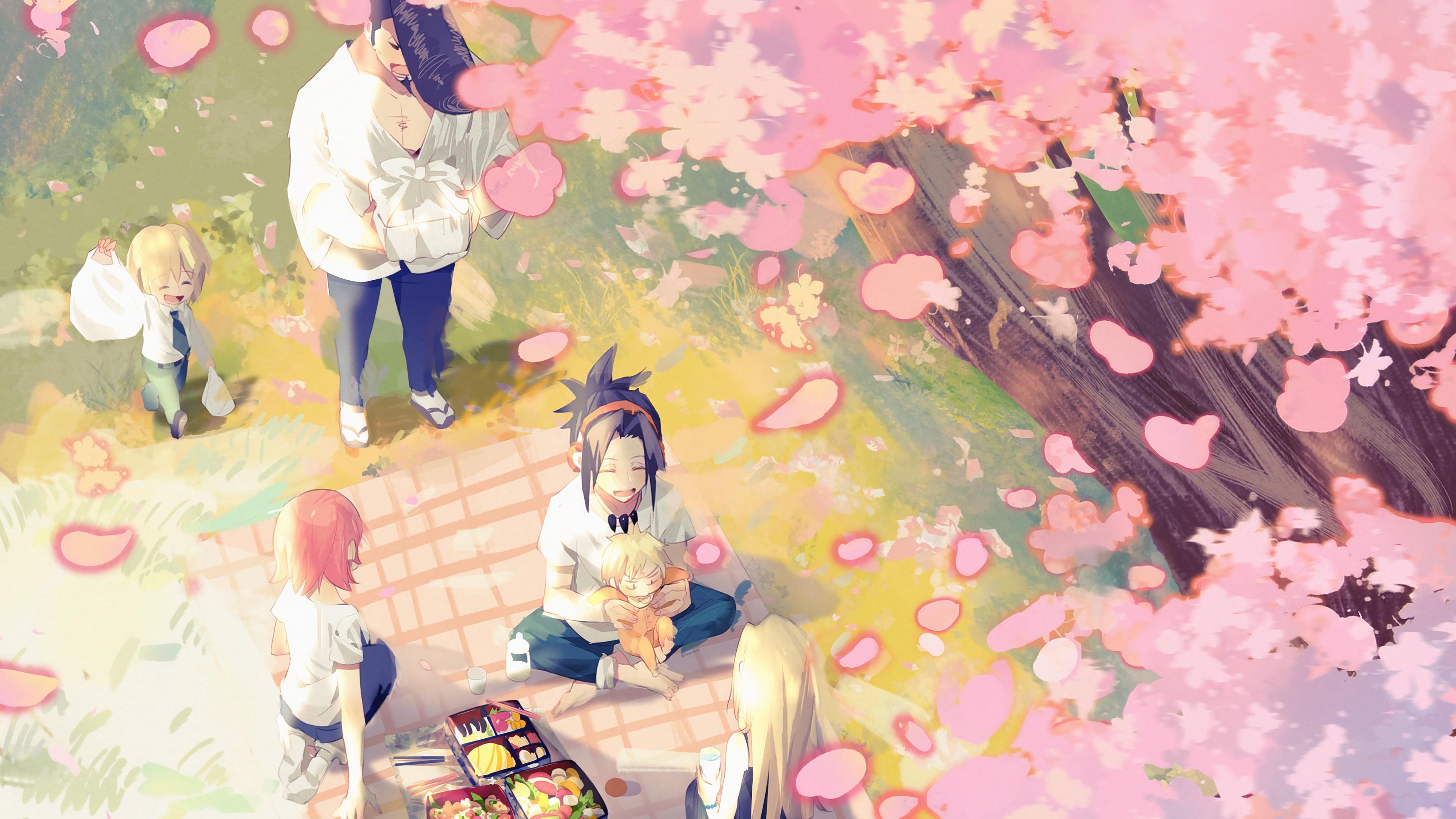 HD wallpaper, 4K, Characters, Wallpaper, Cherry Blossom, Hd, Anime, Shaman King