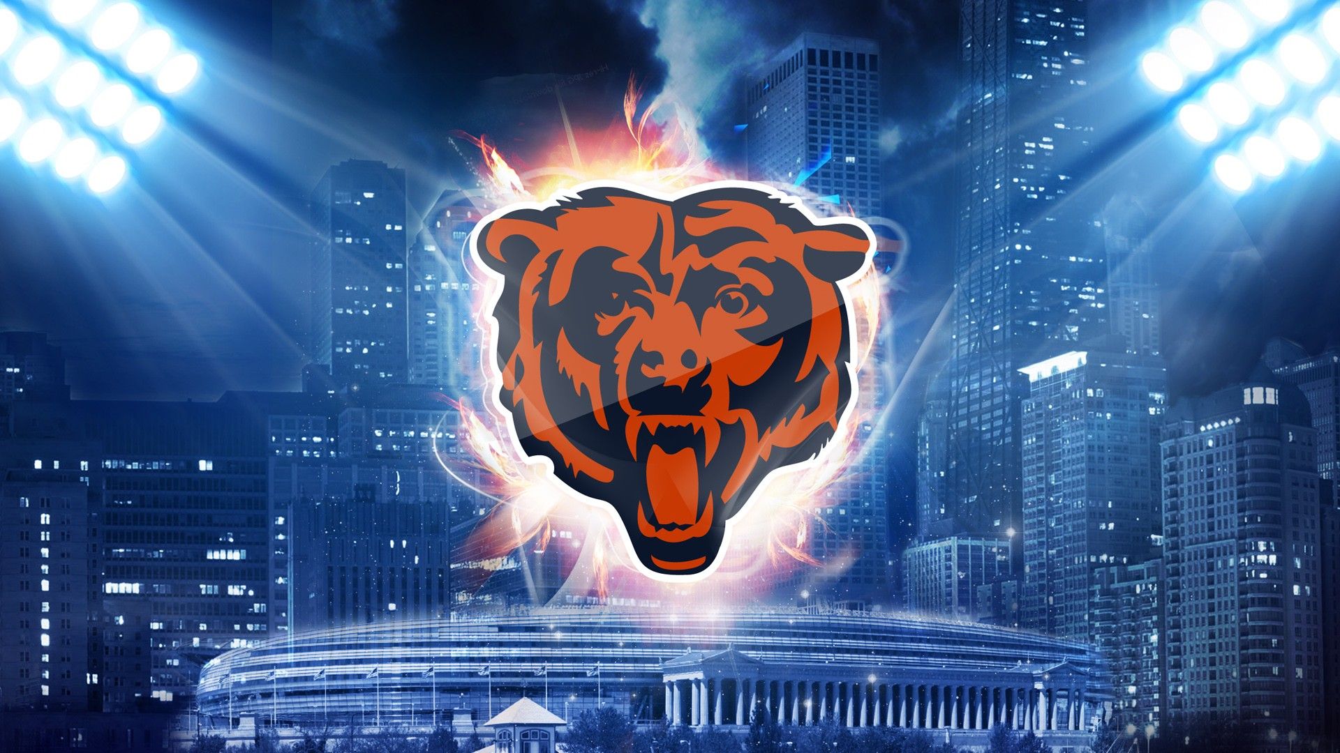 HD wallpaper, Bears, Chicago, Logo