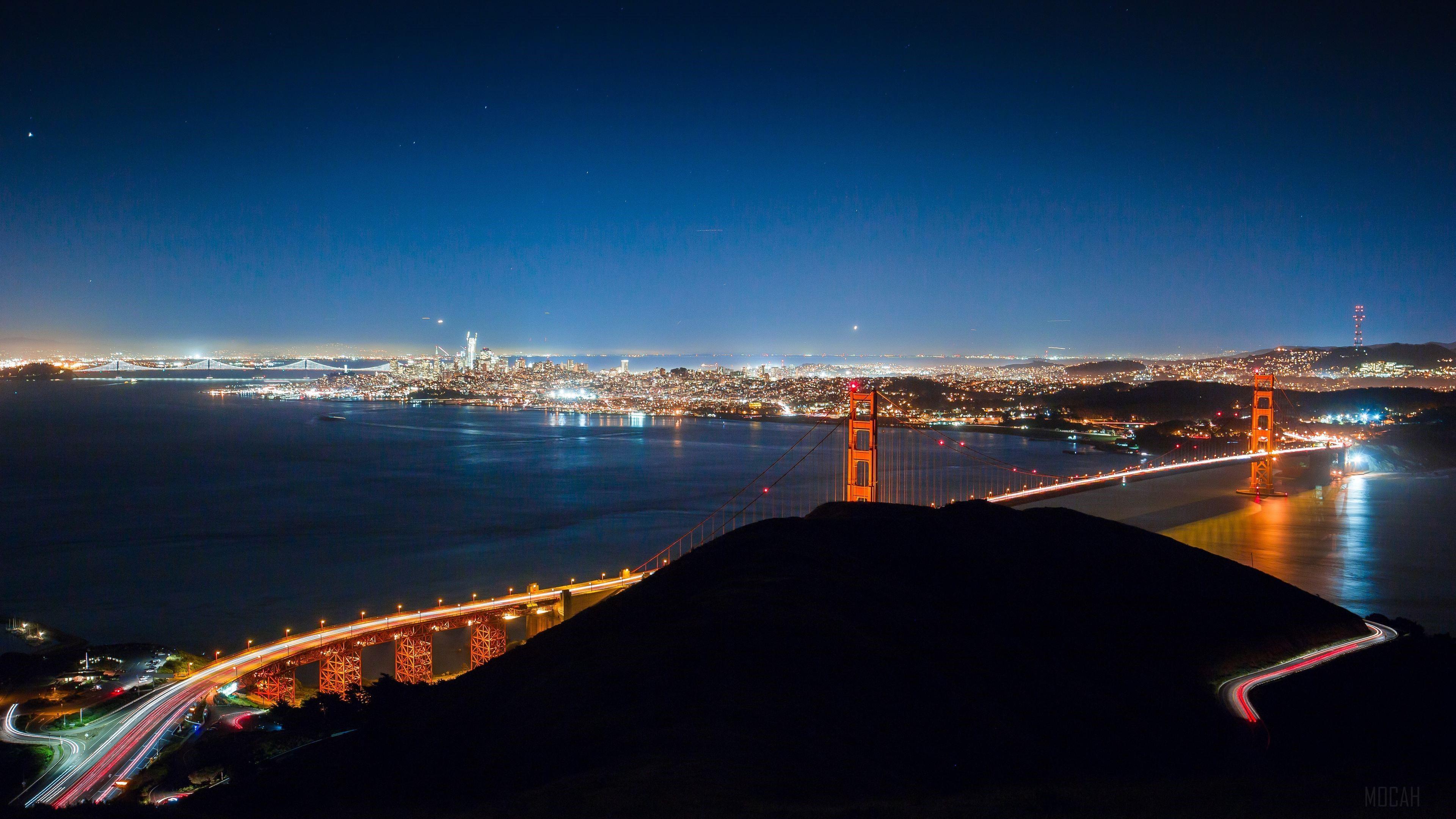 HD wallpaper, City Lights San Francisco 4K