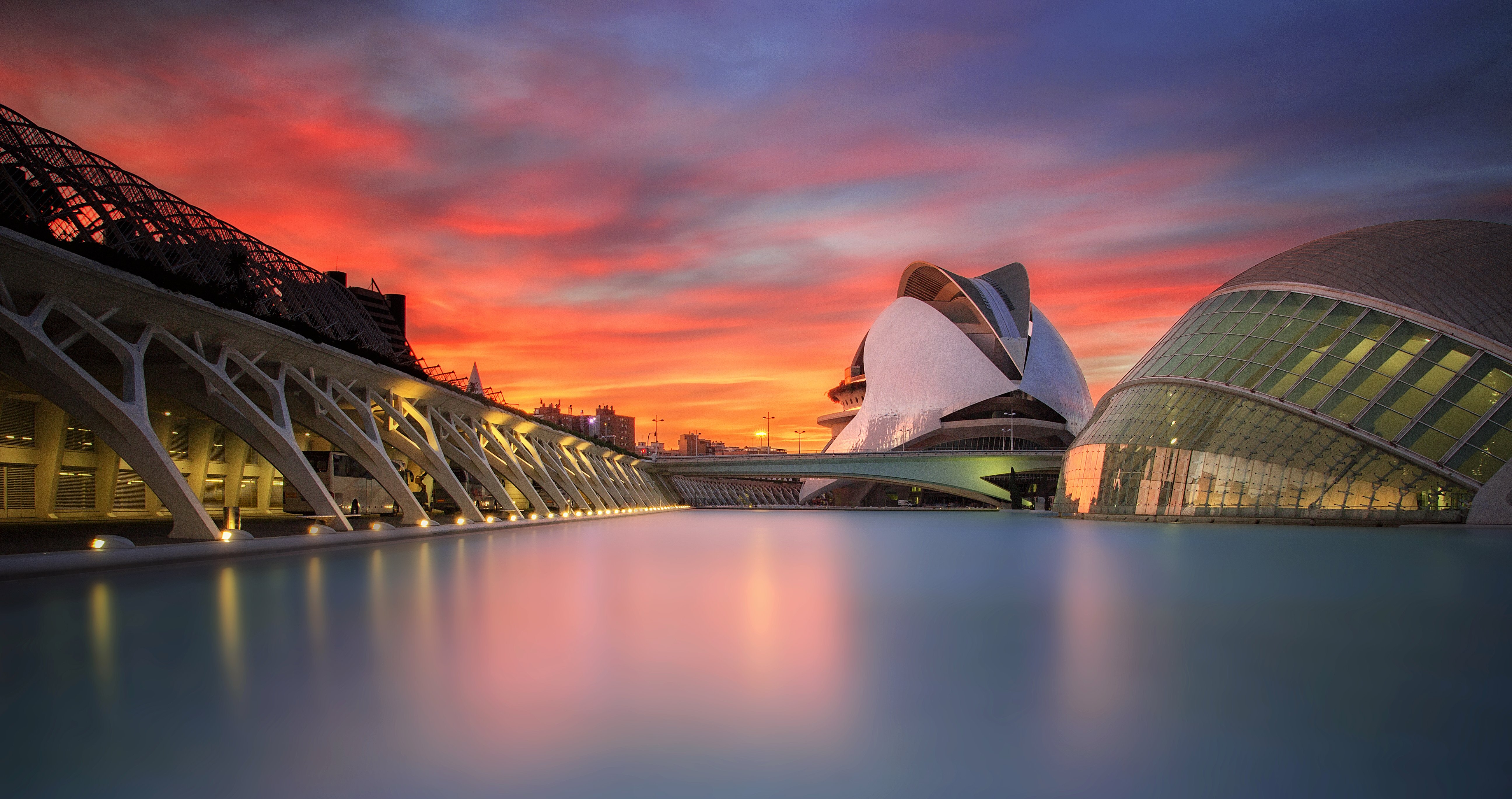 HD wallpaper, Spain, Valencia, Science Museum, City Of Arts And Sciences, 5K, Modern Architecture