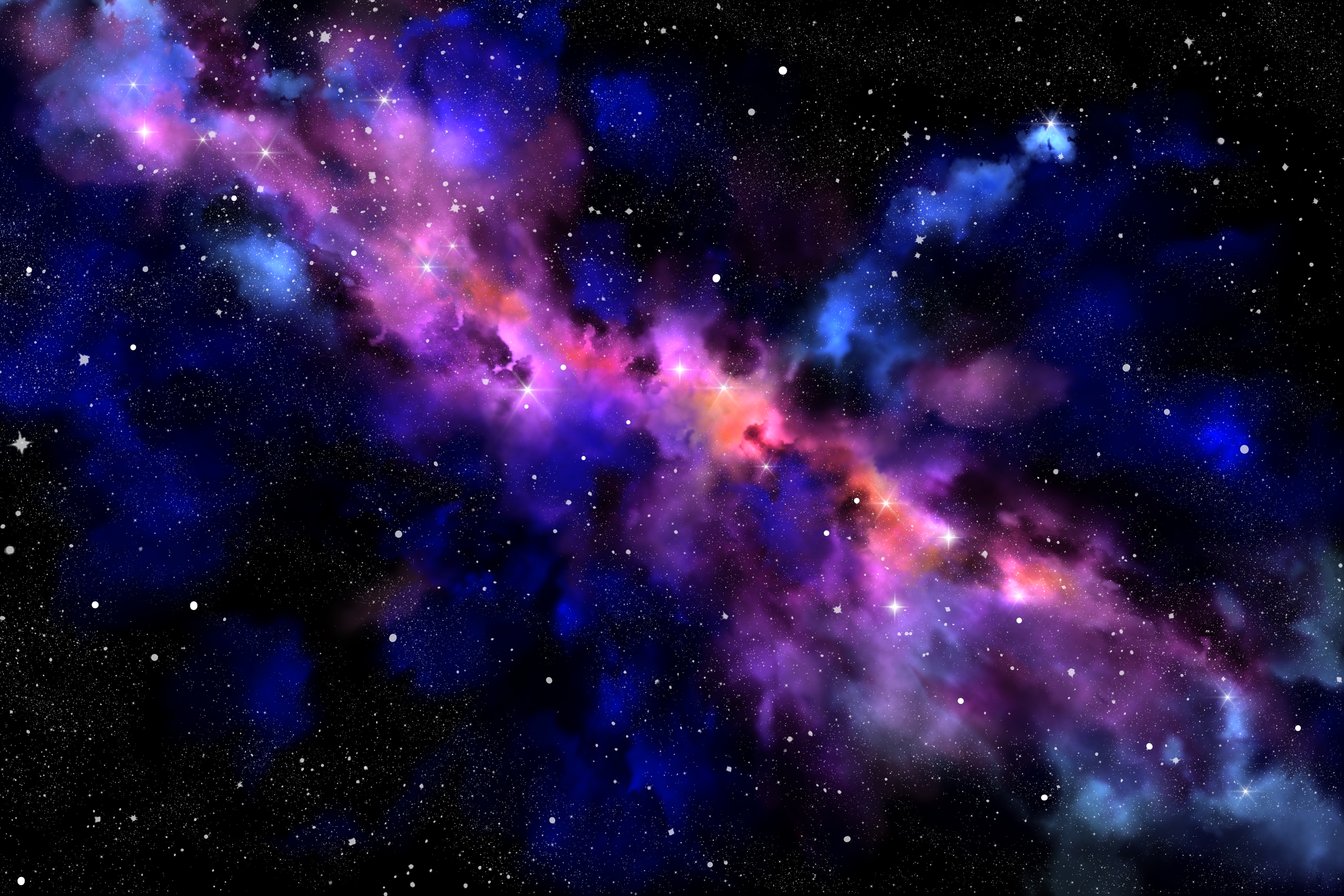 HD wallpaper, Astronomy, Galaxy, Colorful, Milky Way, Stars, Nebula, Deep Space