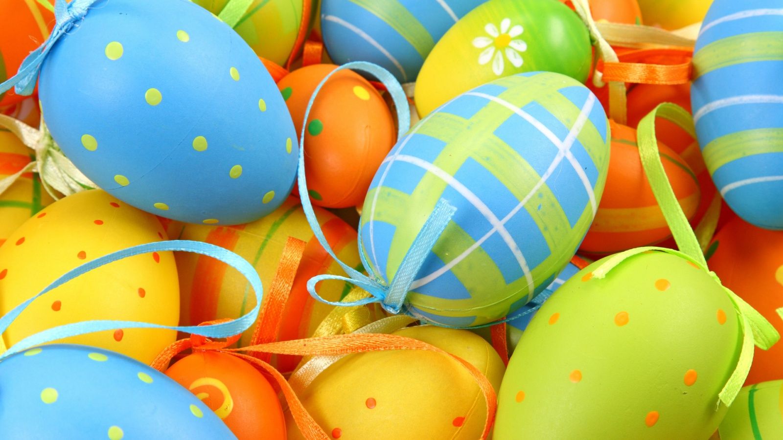 HD wallpaper, Colorful, Eggs, Easter