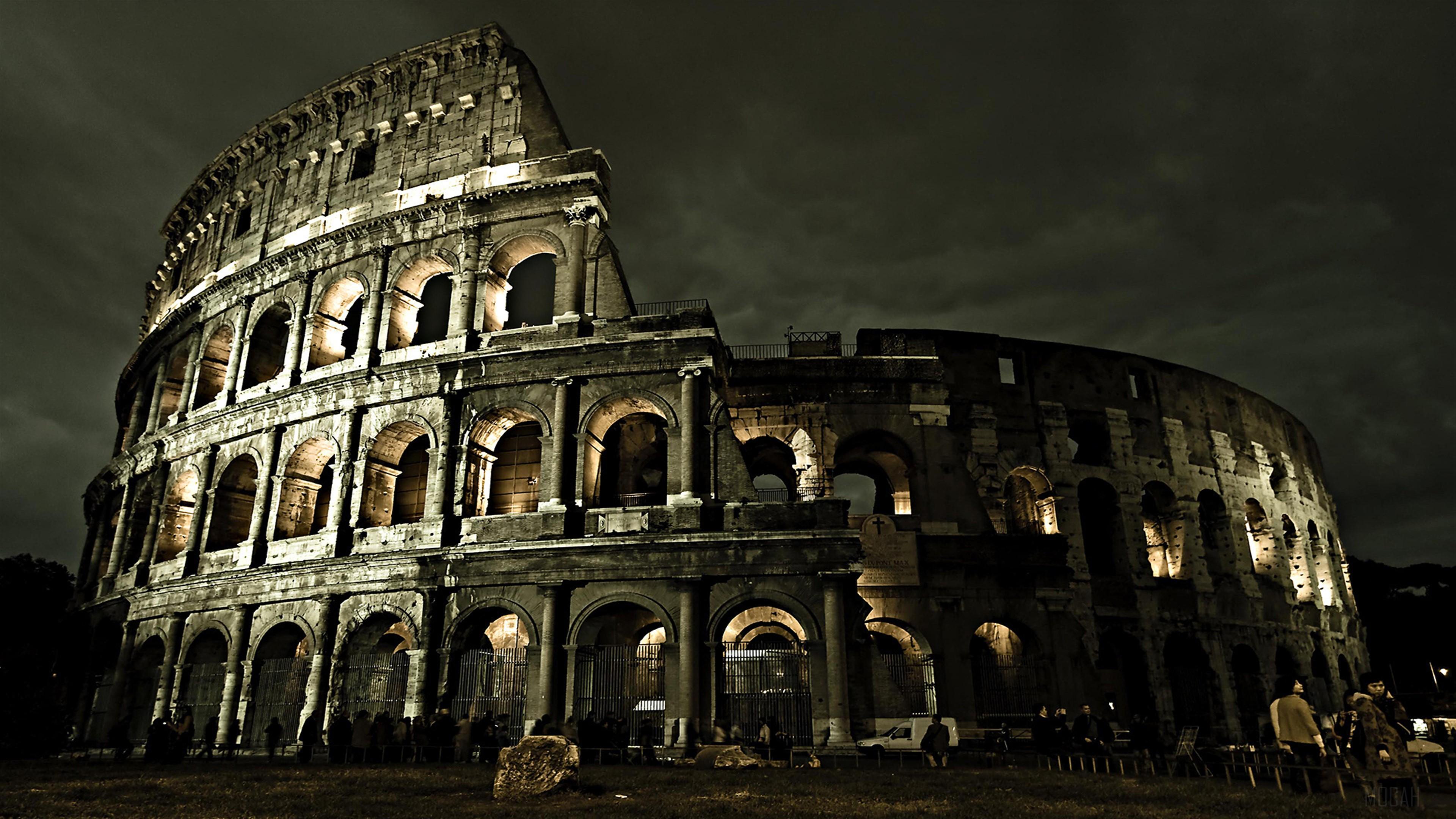 HD wallpaper, Colosseum Roman Architecture 4K