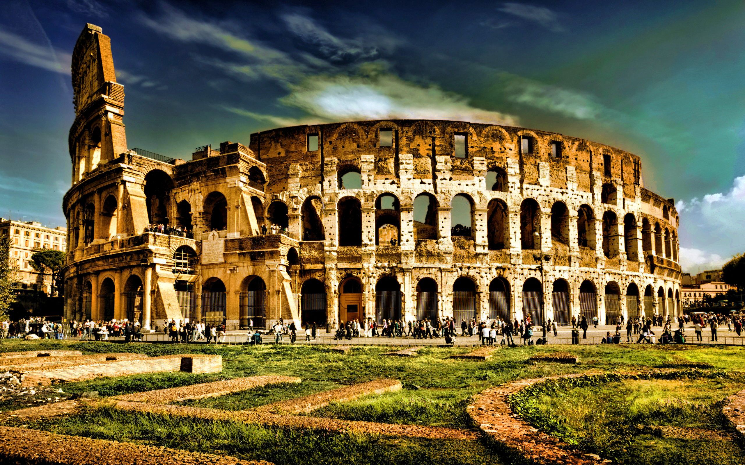 HD wallpaper, Architecture, Colosseum, Roman