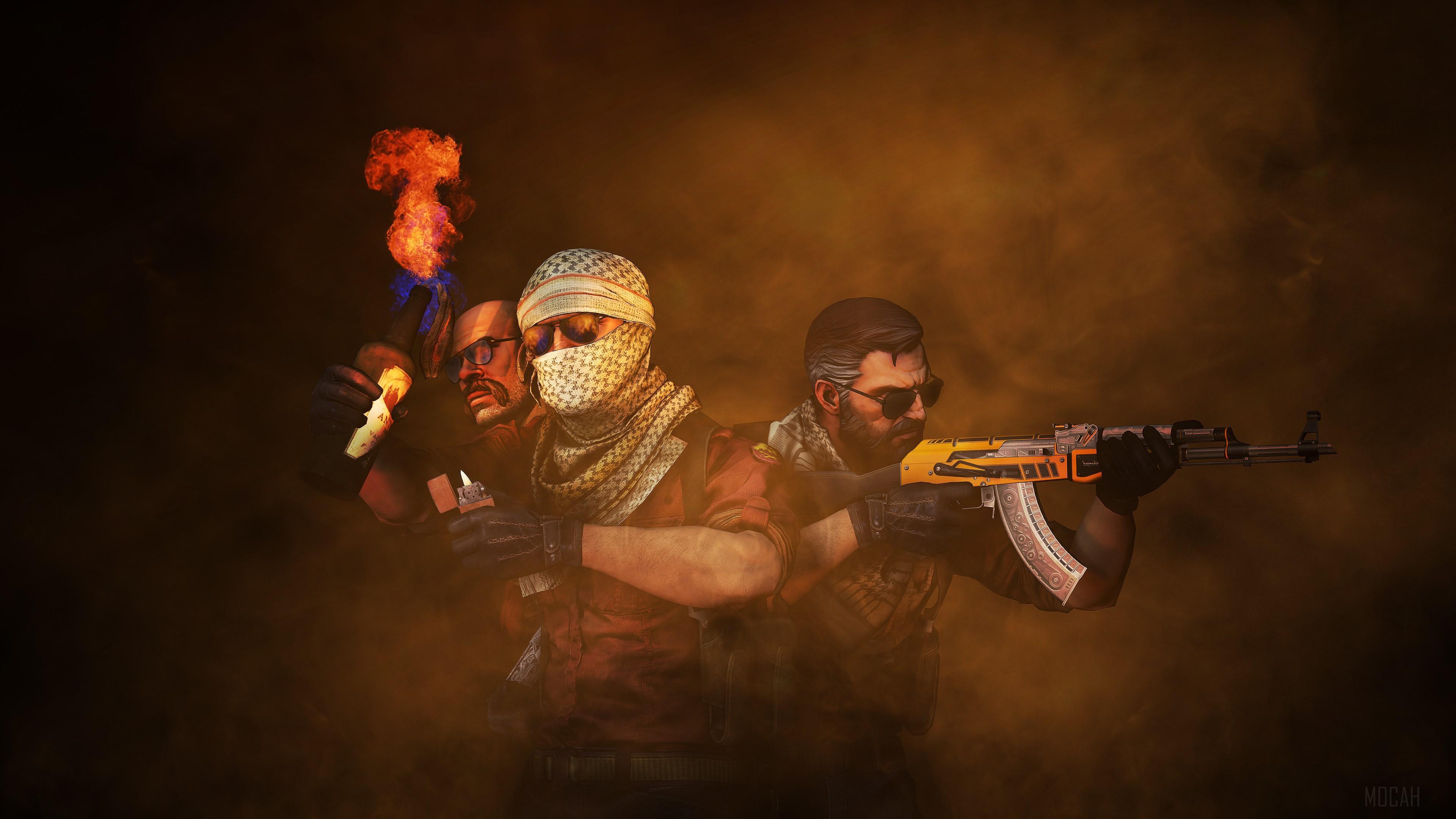 HD wallpaper, Counter Strike Game Art 4K