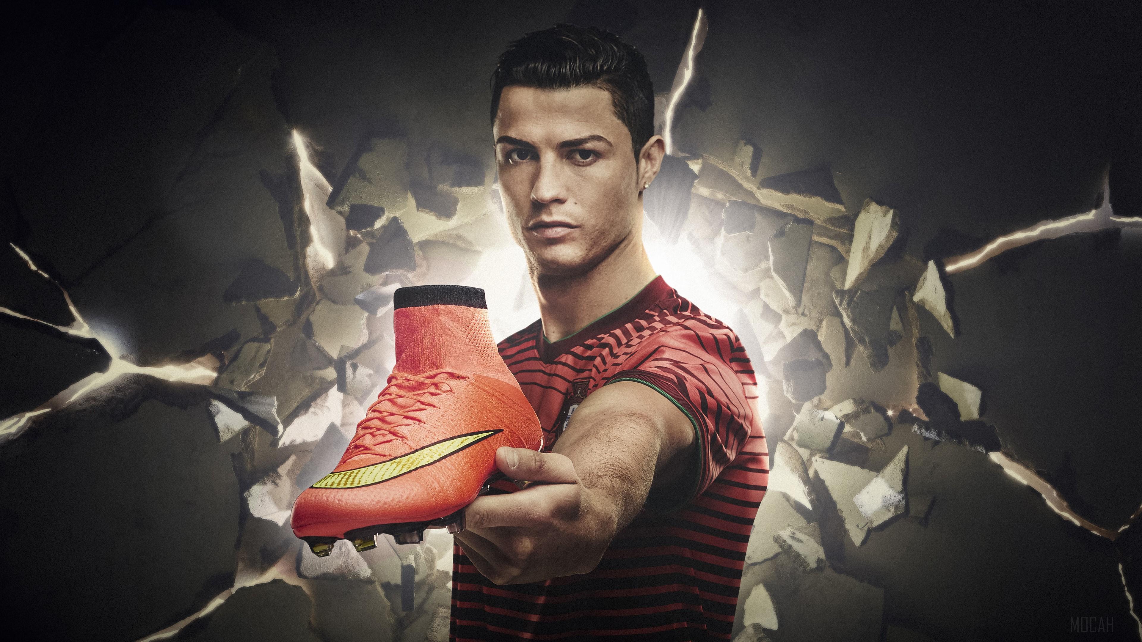 HD wallpaper, Cristiano Ronaldo Nike Mercurial Football Boots 4K