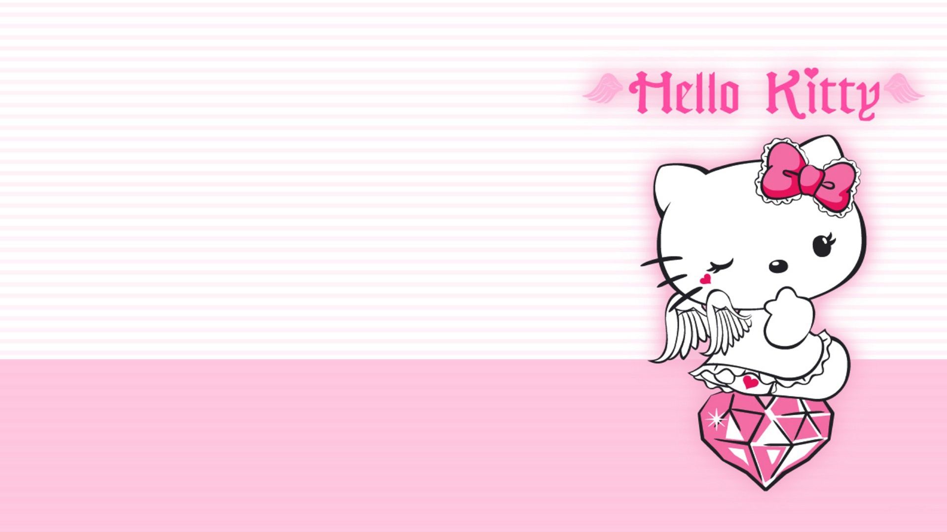 HD wallpaper, Hello, Kitty, Cute