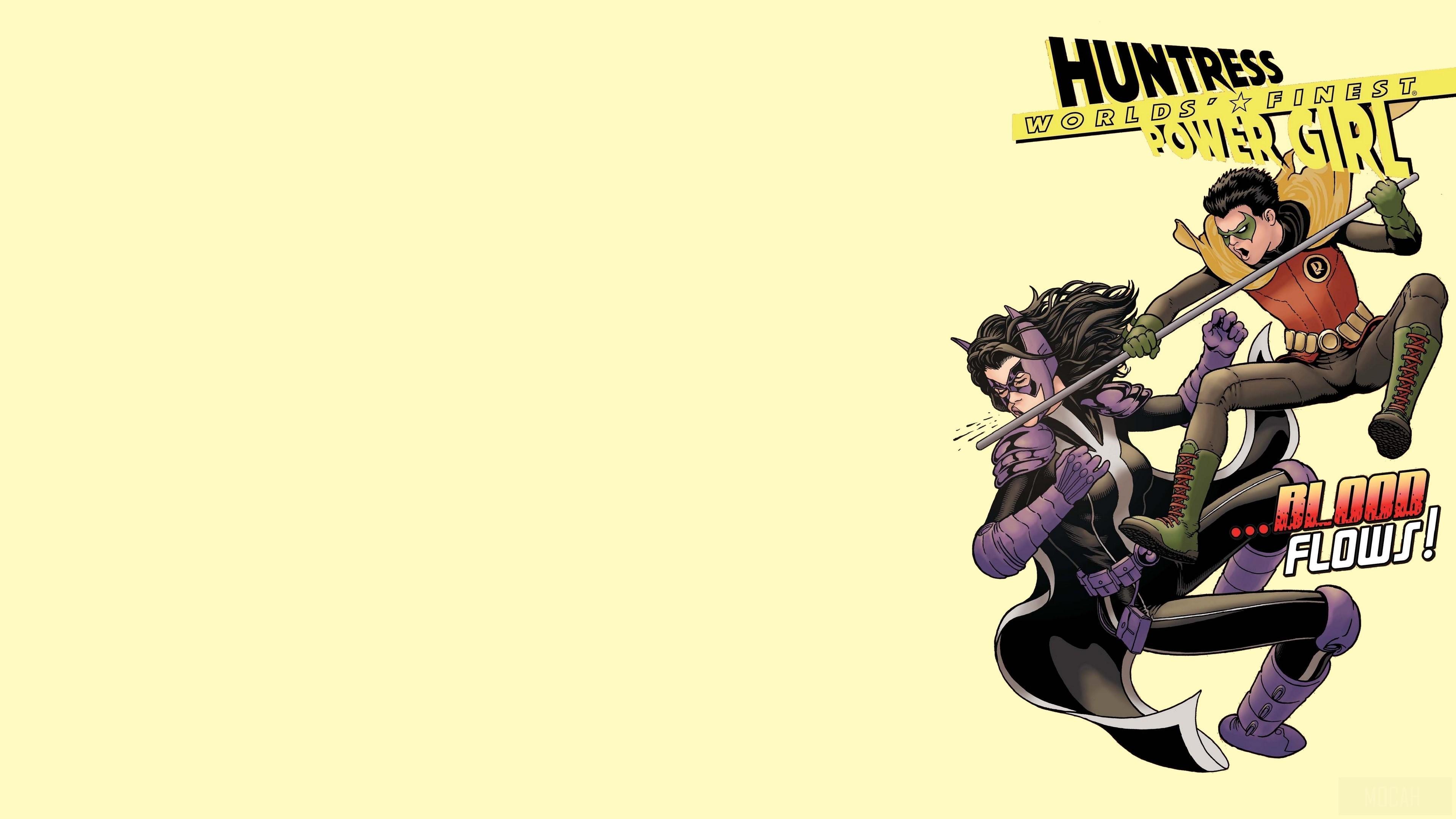 HD wallpaper, Robin 4K, Damian Wayne, Huntress
