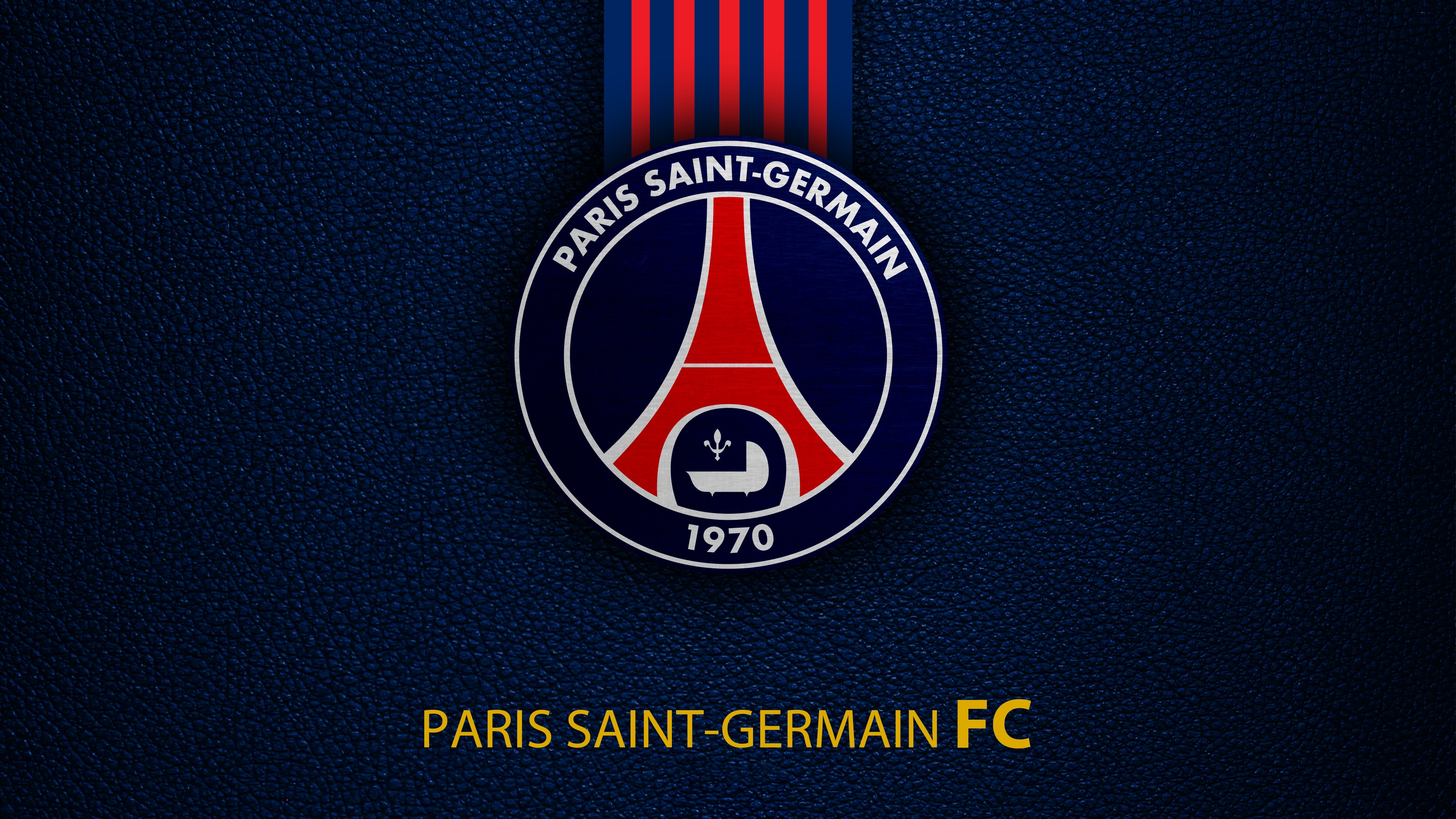 HD wallpaper, Logo, Football Team, Dark Blue, Paris Saint Germain
